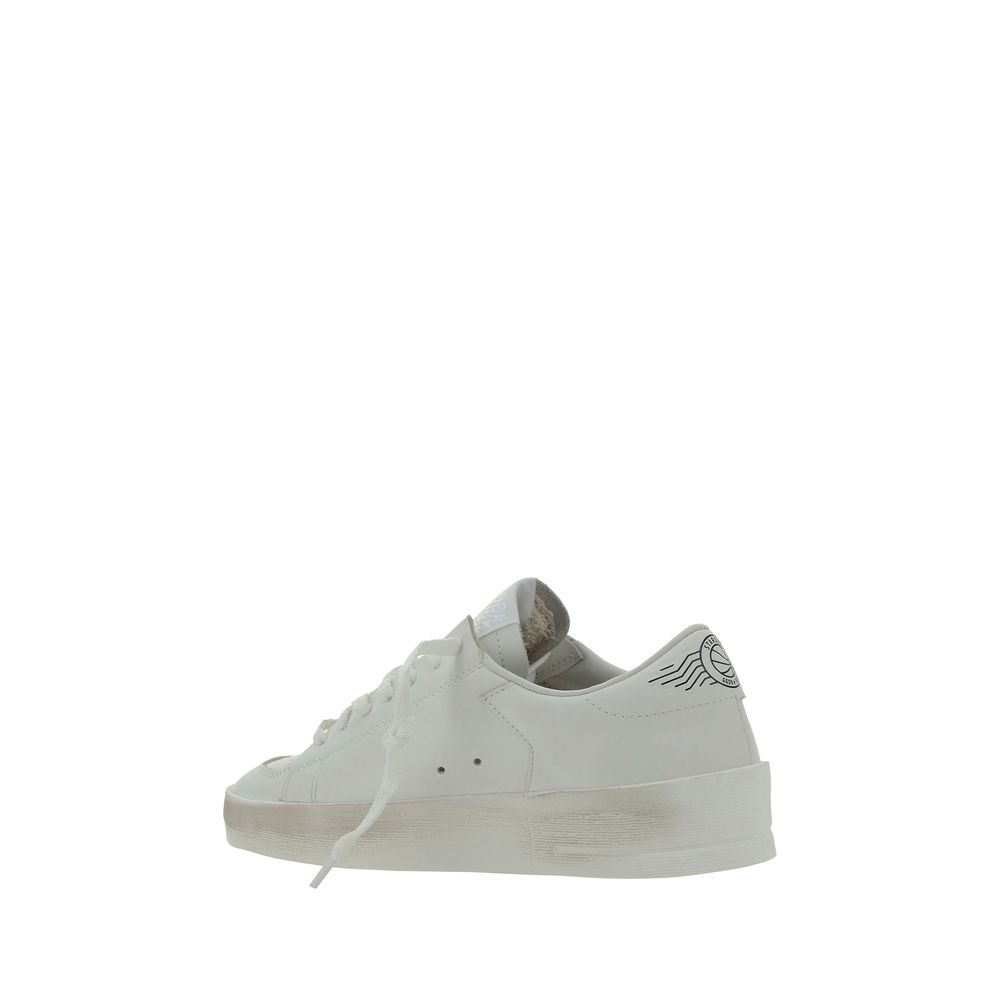 Golden Goose White Goatskin Sneakers Golden Goose