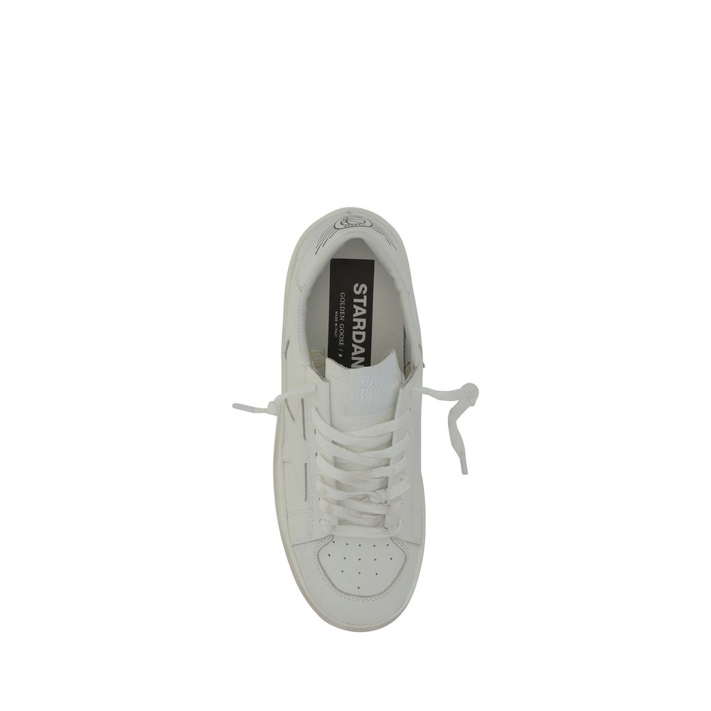 Golden Goose White Goatskin Sneakers Golden Goose