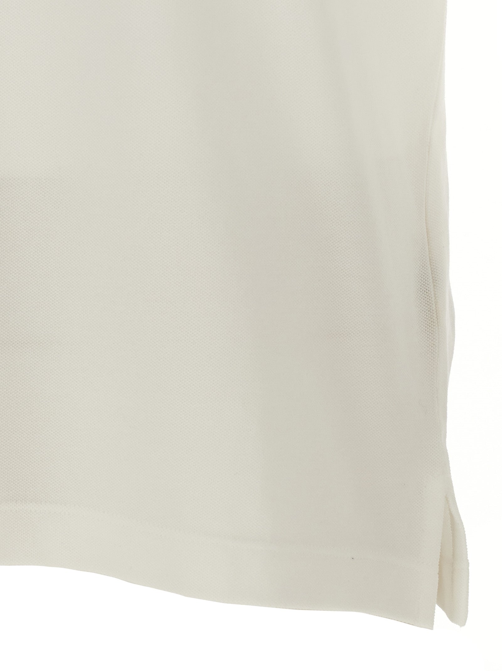 Fendi White Cotton Polo Shirt Fendi