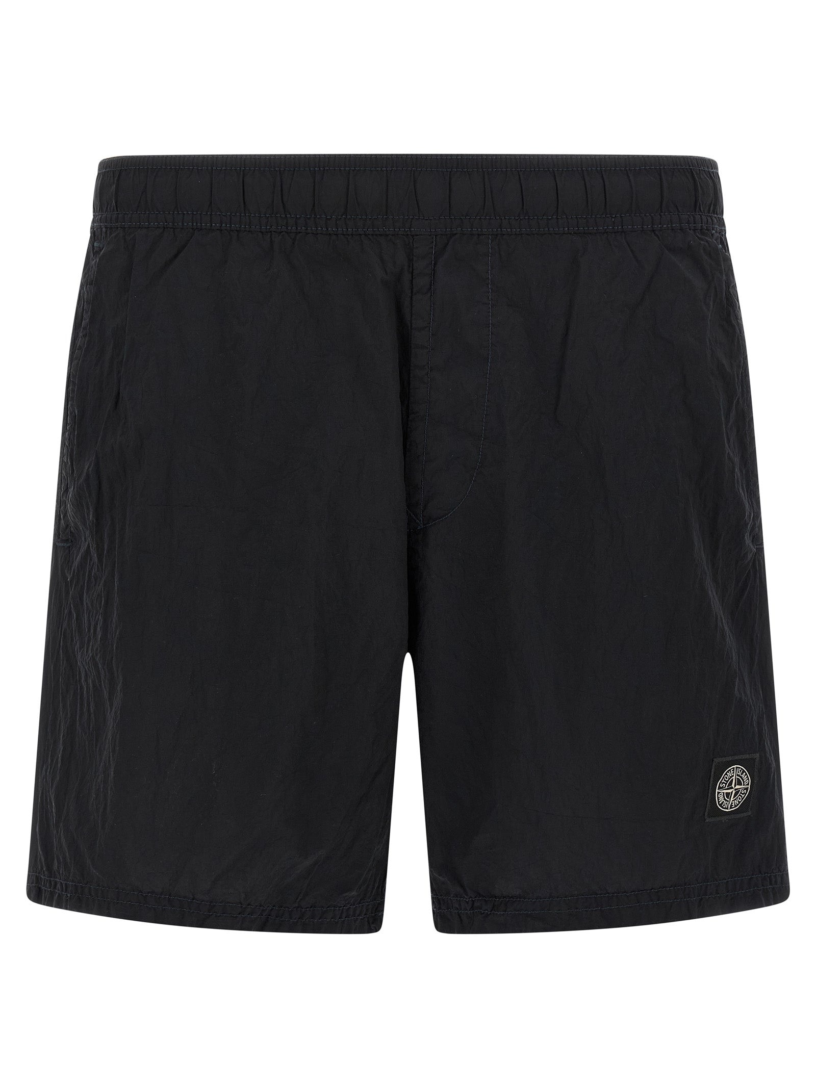 Stone Island Blue Polyamide Swim Shorts Stone Island