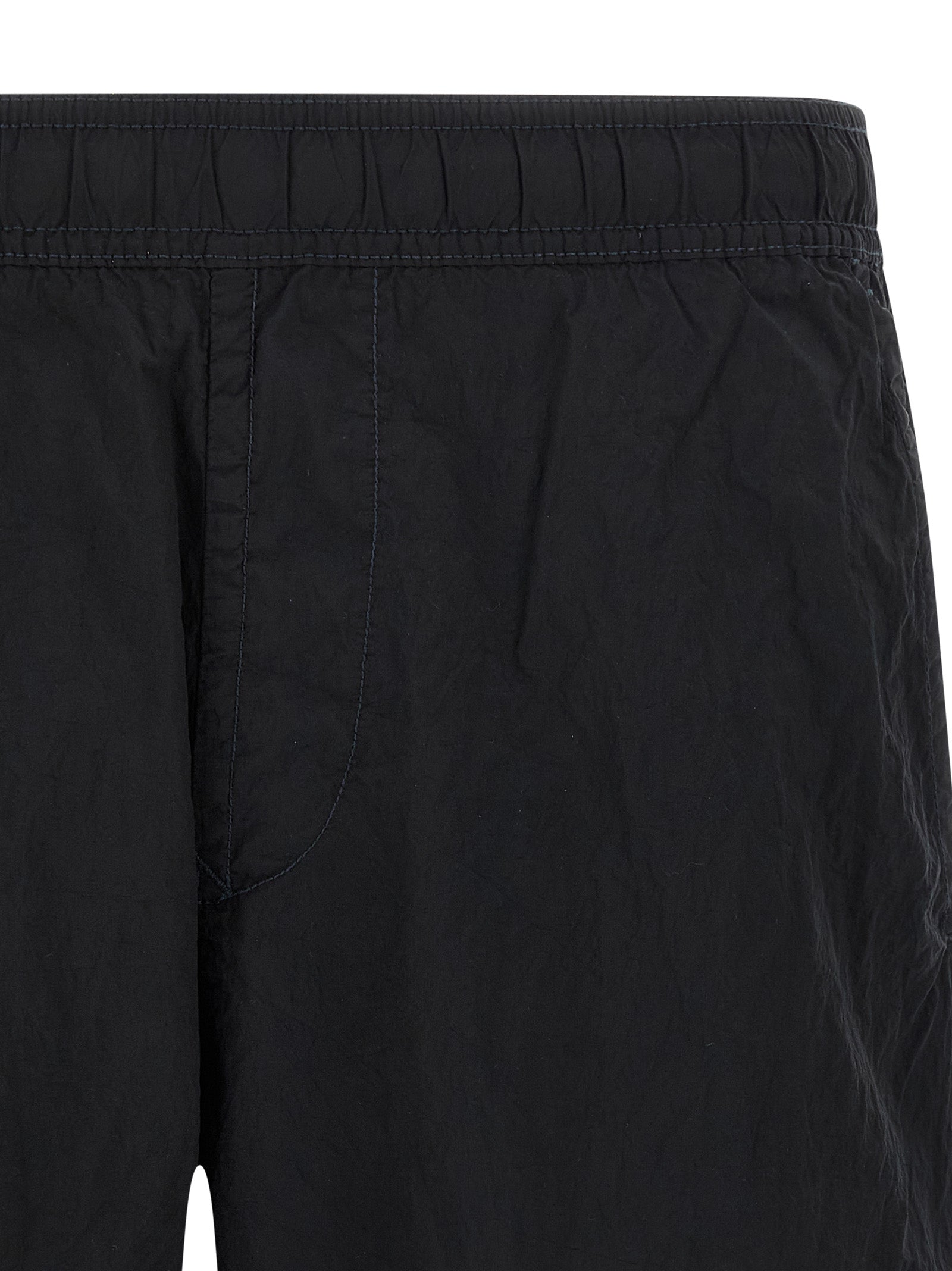 Stone Island Blue Polyamide Swim Shorts Stone Island