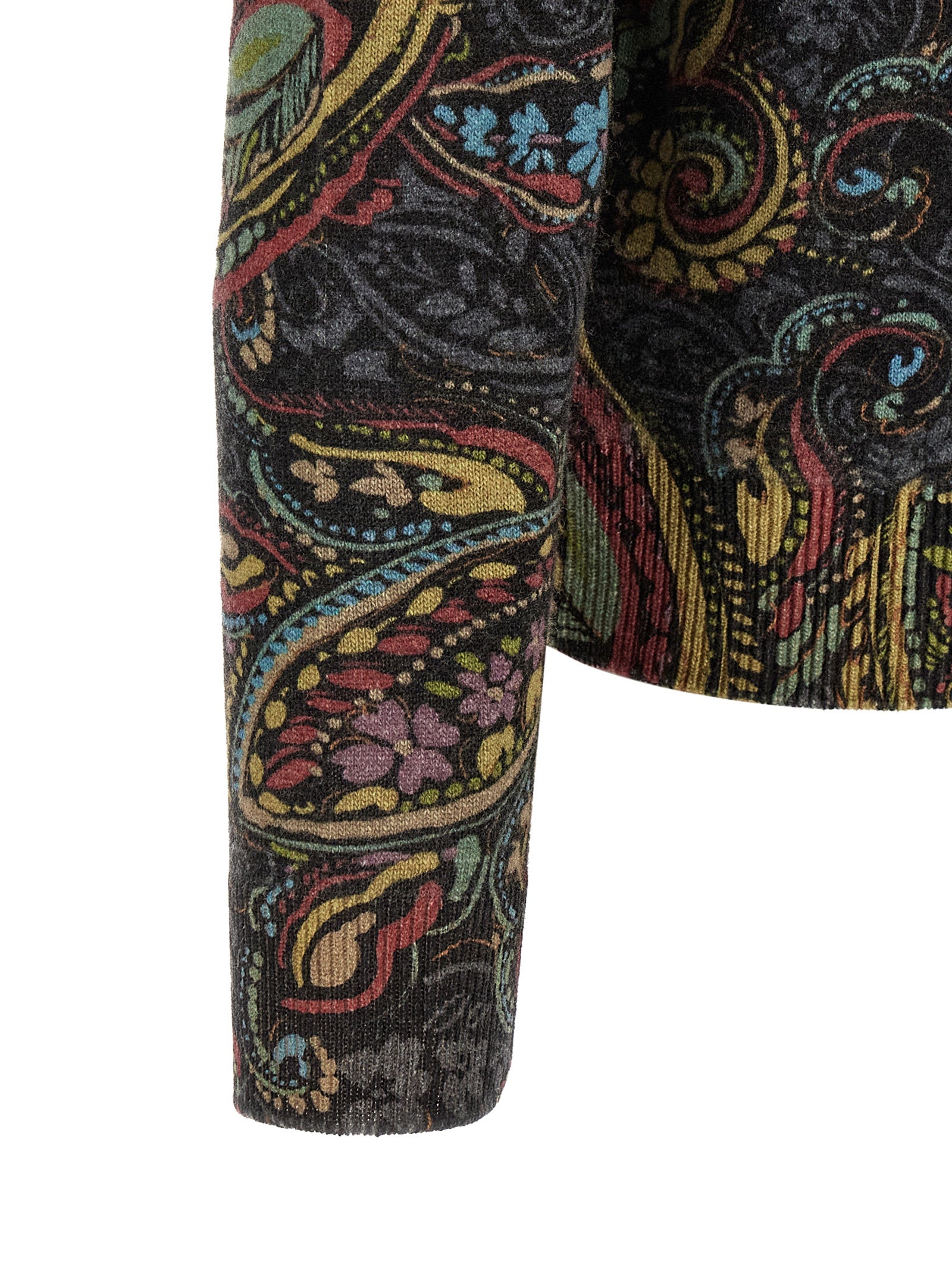 Etro Multicolor Wool Cardigan Etro