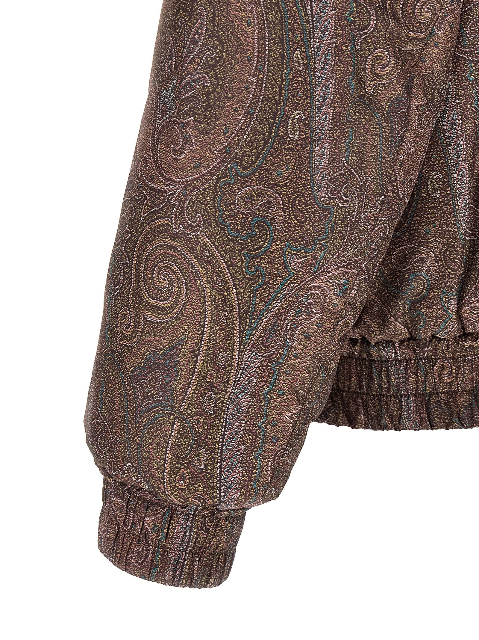 Etro Brown Polyester Bomber Etro