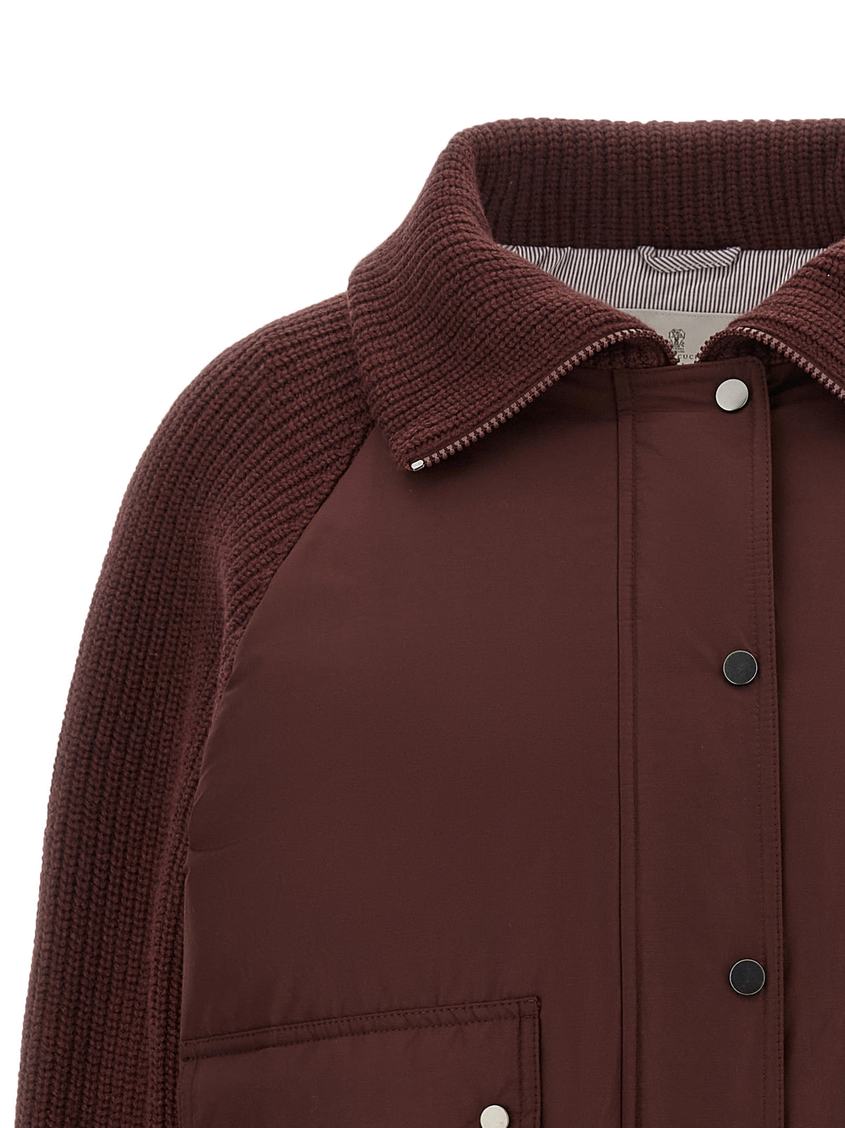 Brunello Cucinelli Bordeaux Bombers