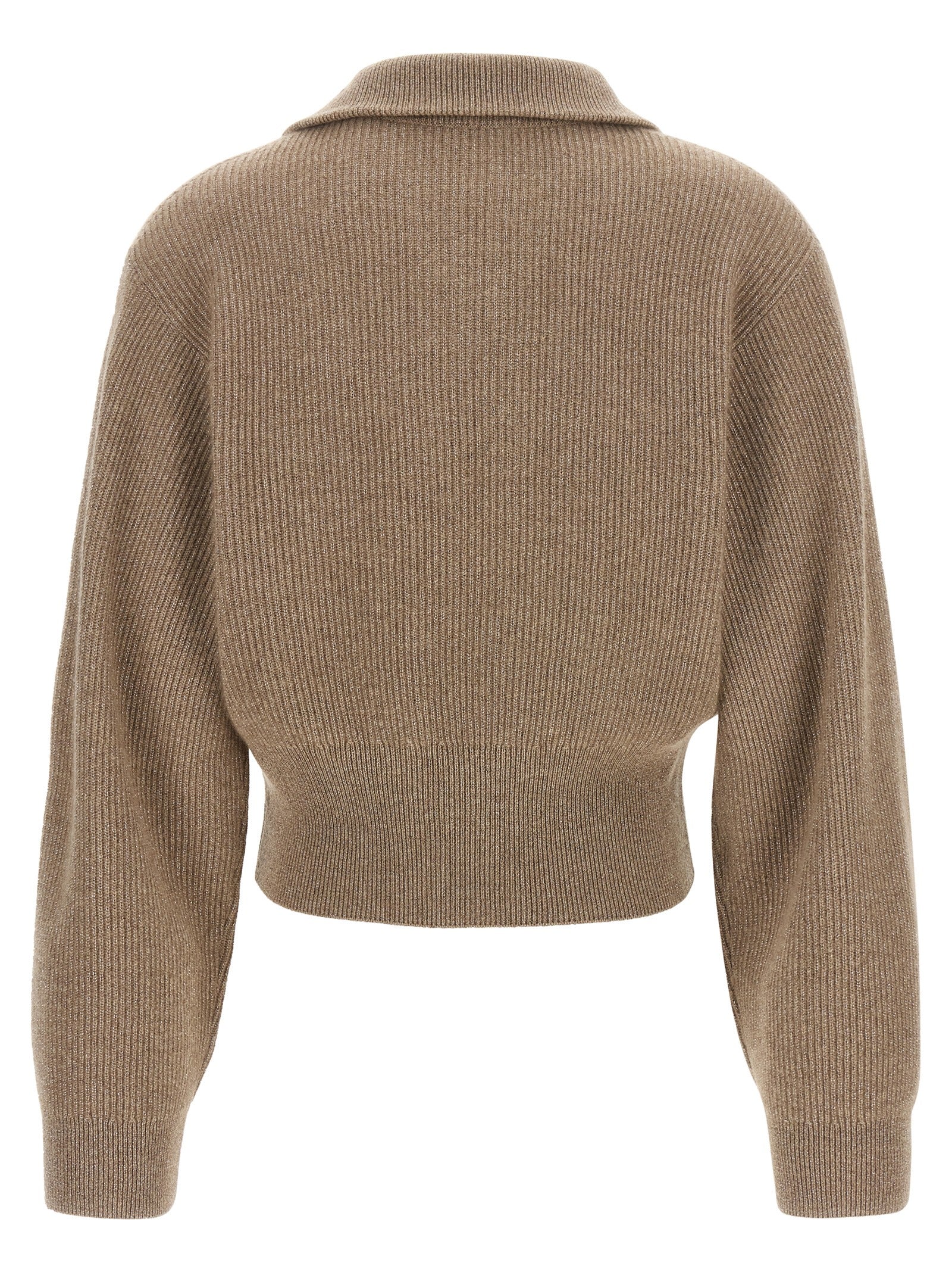 Brunello Cucinelli Brown Cashmere Cardigan Brunello Cucinelli