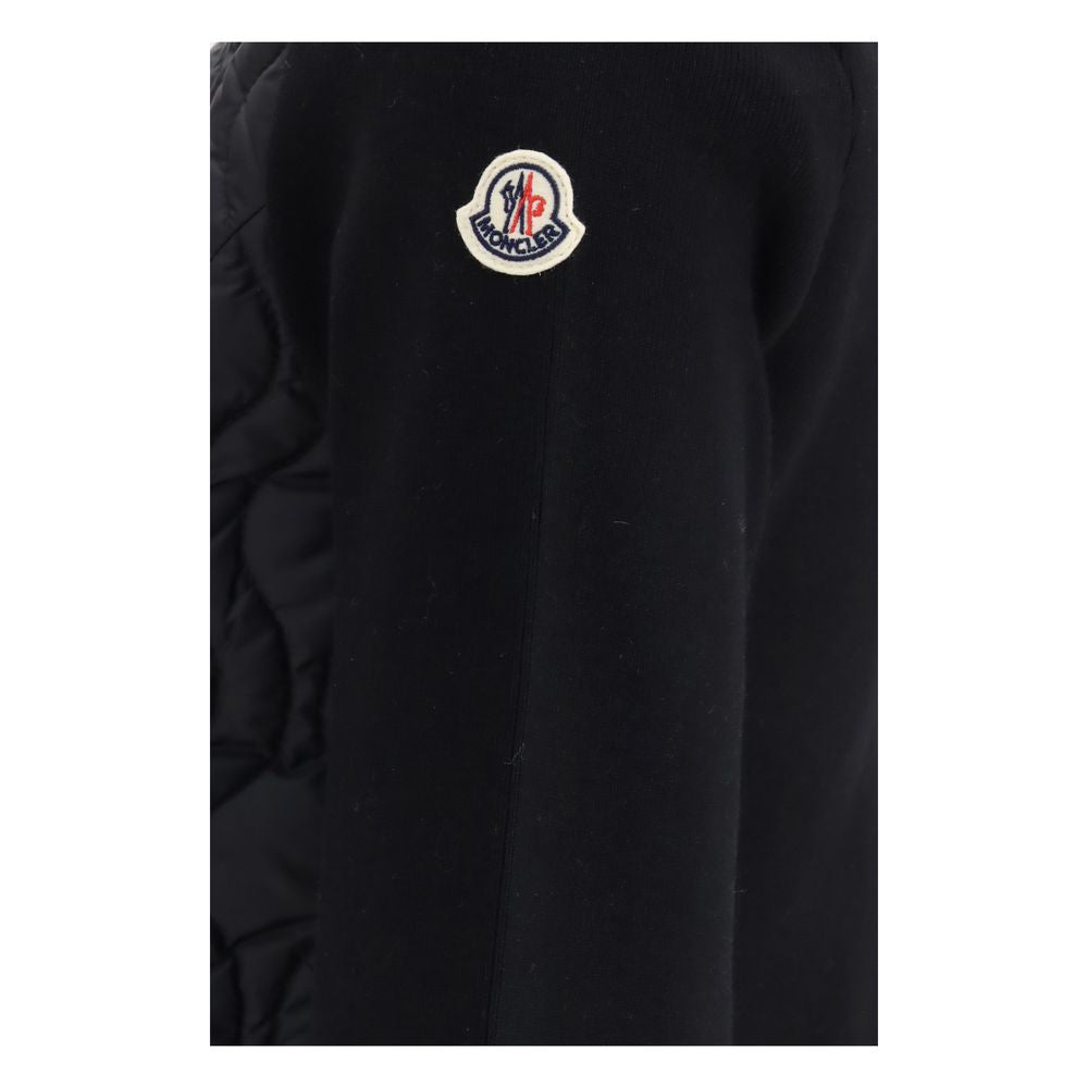 Moncler Black Cotton Shell Jacket Moncler
