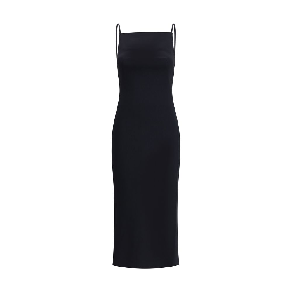 Givenchy Black Viscose Casual Dress Givenchy