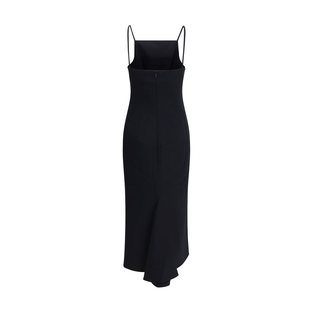 Givenchy Black Viscose Casual Dress Givenchy