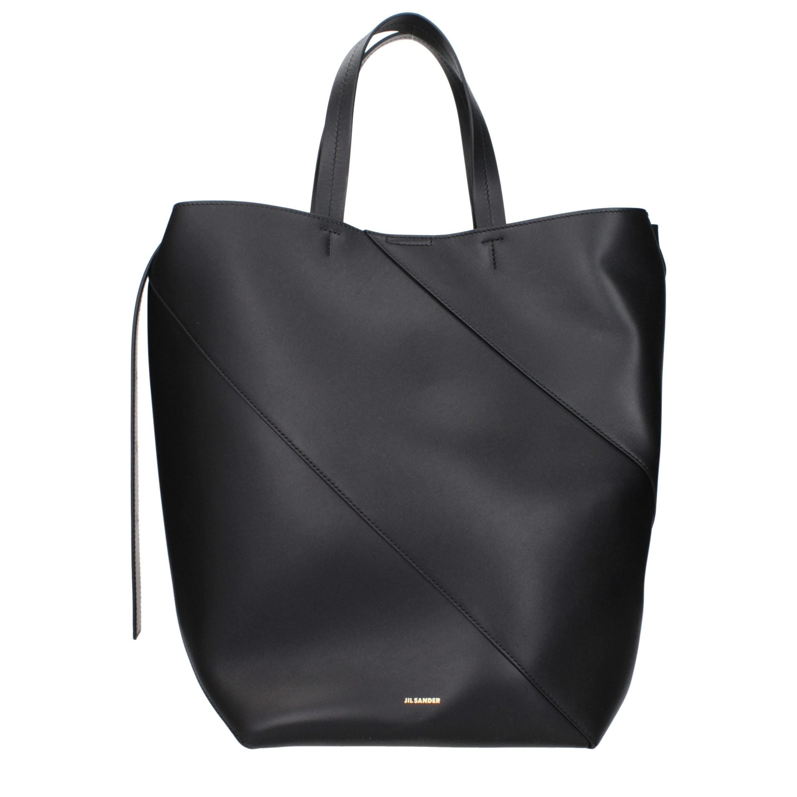 Jil Sander Black Leather Crossbody Bag Jil Sander