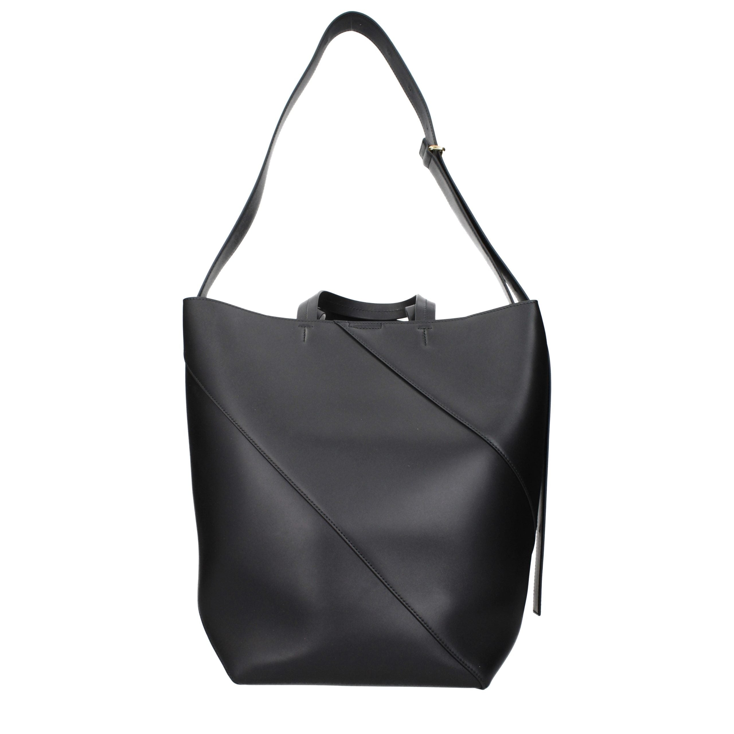 Jil Sander Black Leather Crossbody Bag Jil Sander