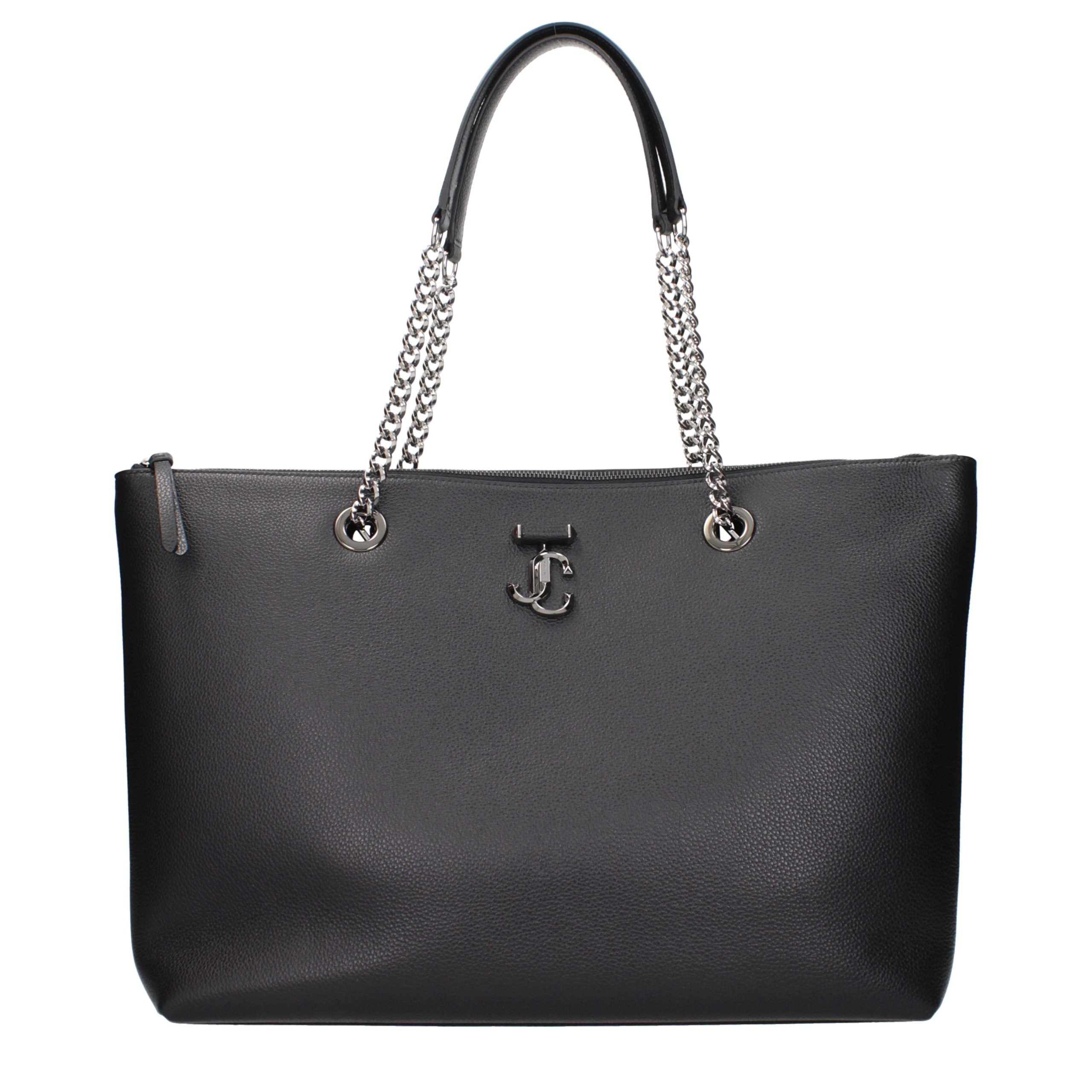 Jimmy Choo Black Leather Shoulder Bag Jimmy Choo