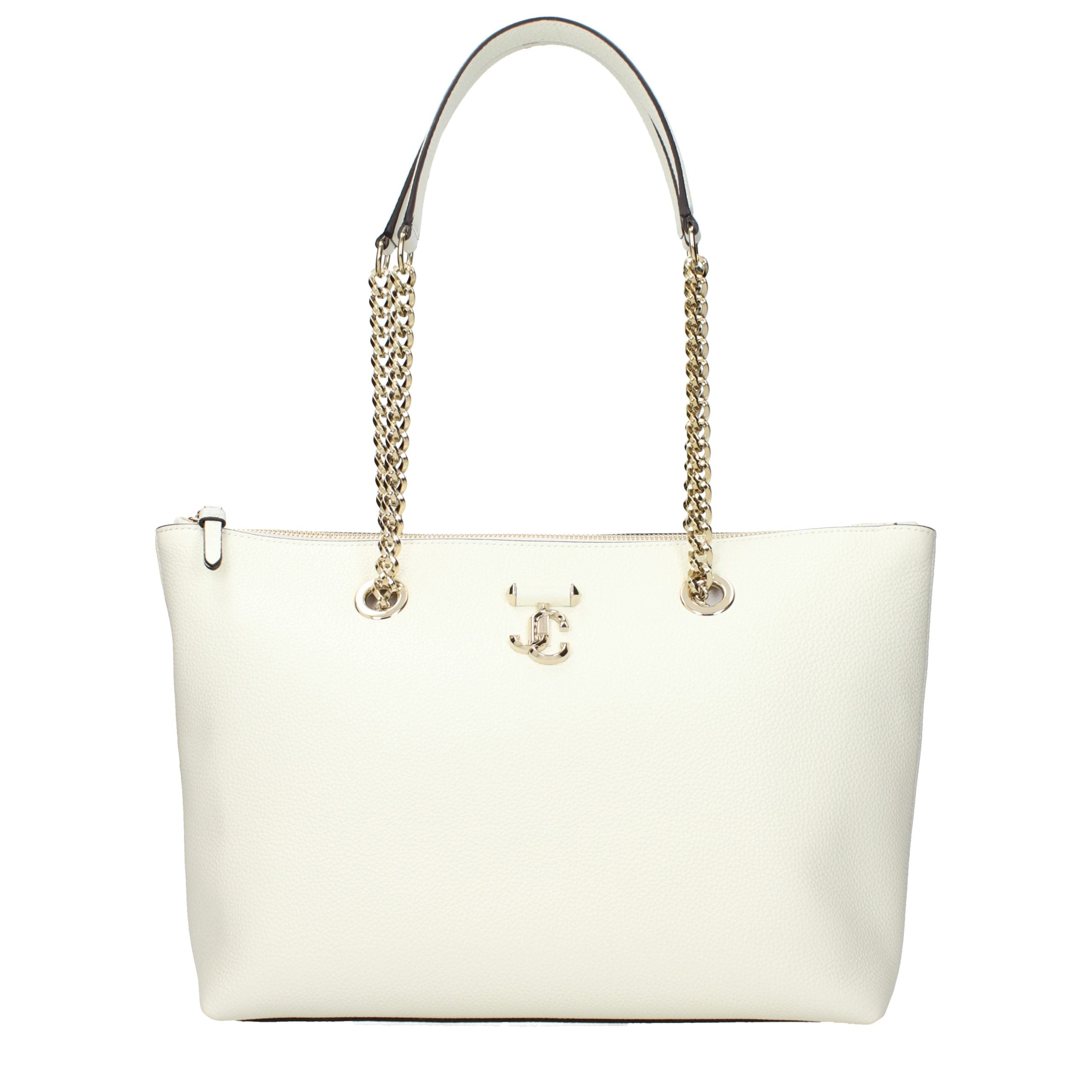 Jimmy Choo White Leather Shoulder Bag Jimmy Choo