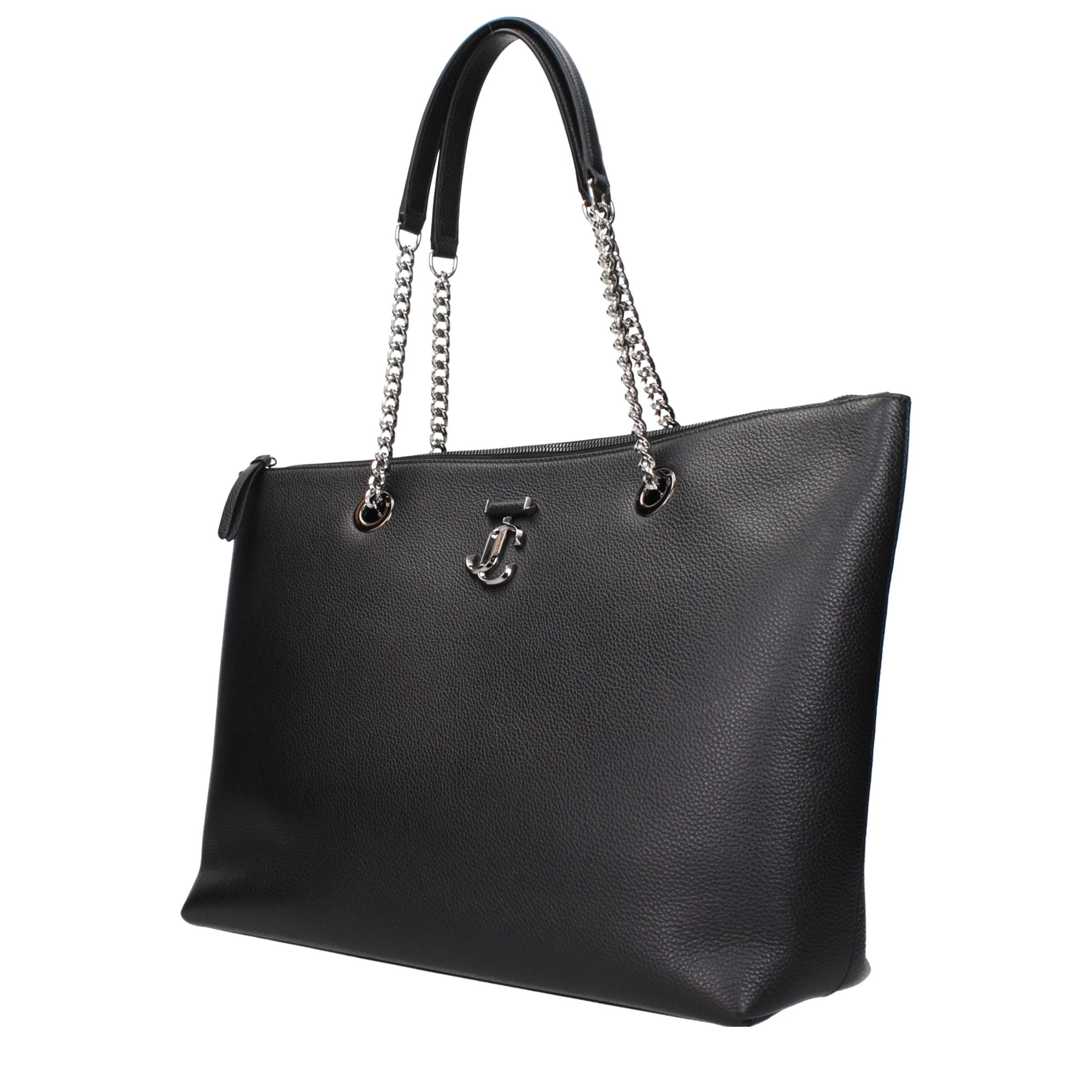 Jimmy Choo Black Leather Shoulder Bag Jimmy Choo