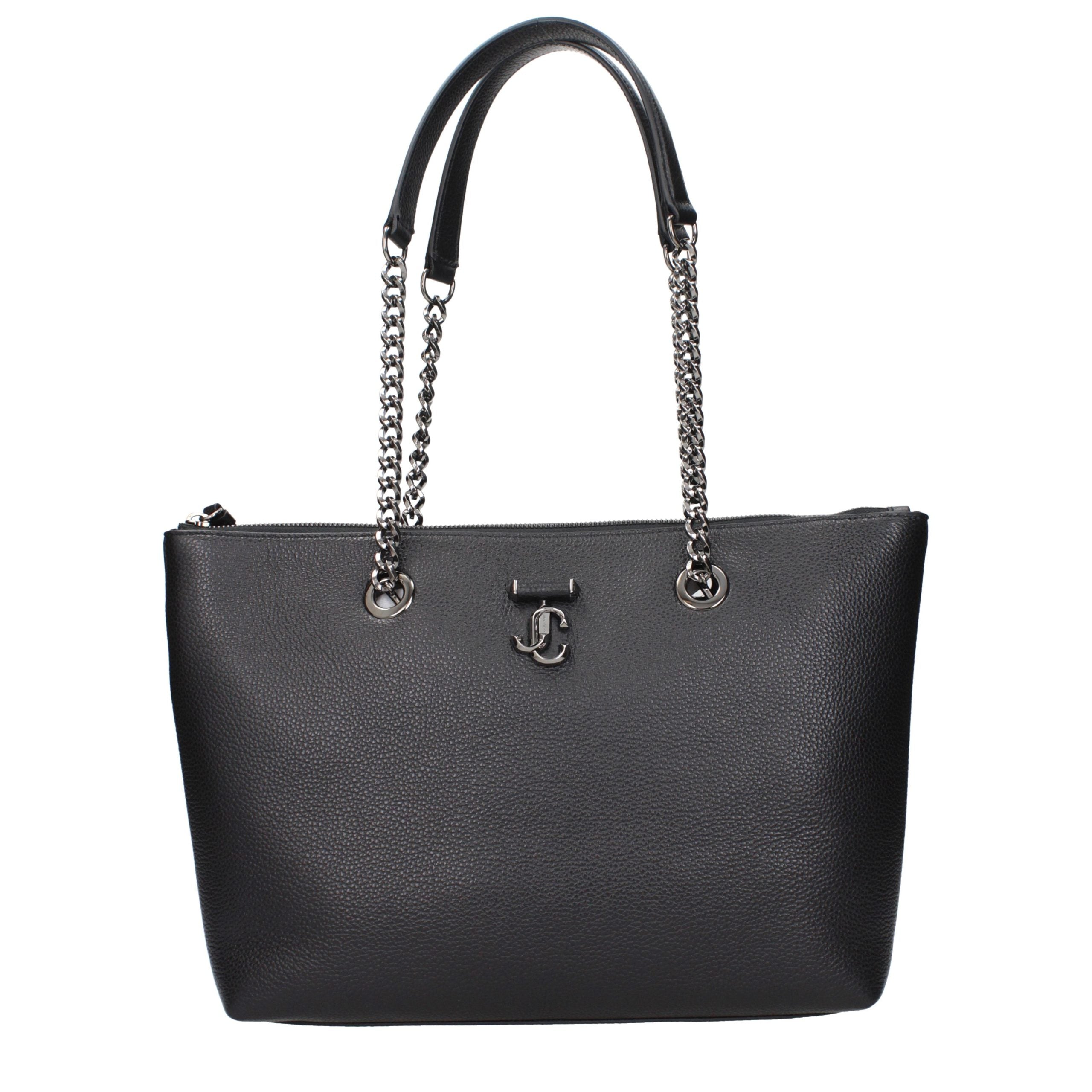 Jimmy Choo Black Leather Shoulder Bag Jimmy Choo