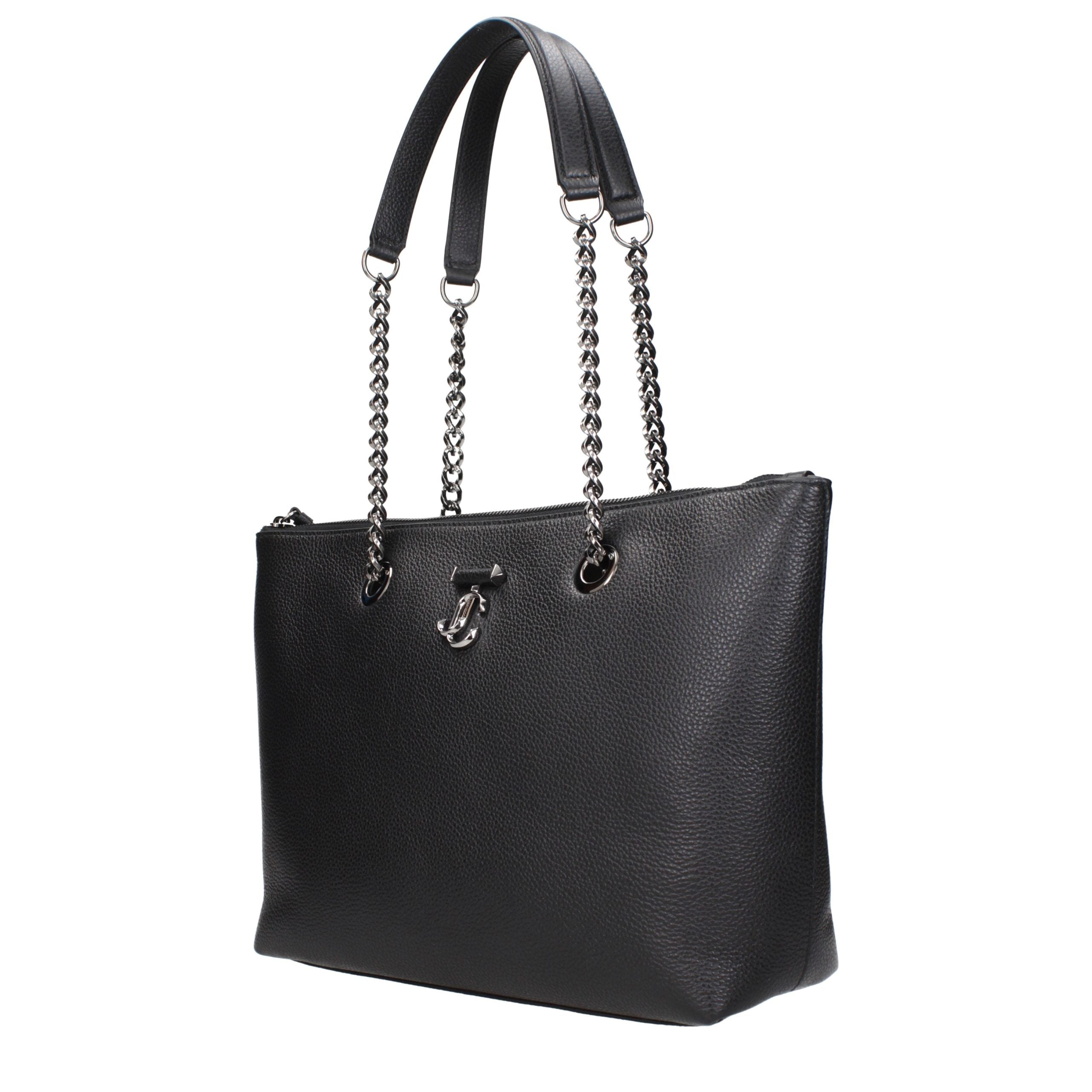 Jimmy Choo Black Leather Shoulder Bag Jimmy Choo