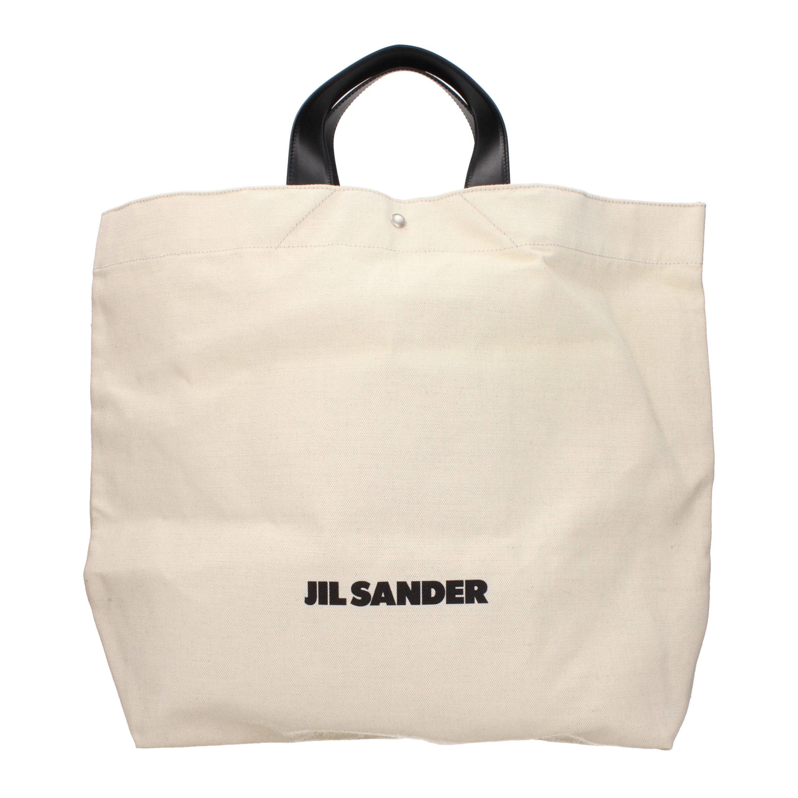 Jil Sander Beige Fabric Handbag Jil Sander
