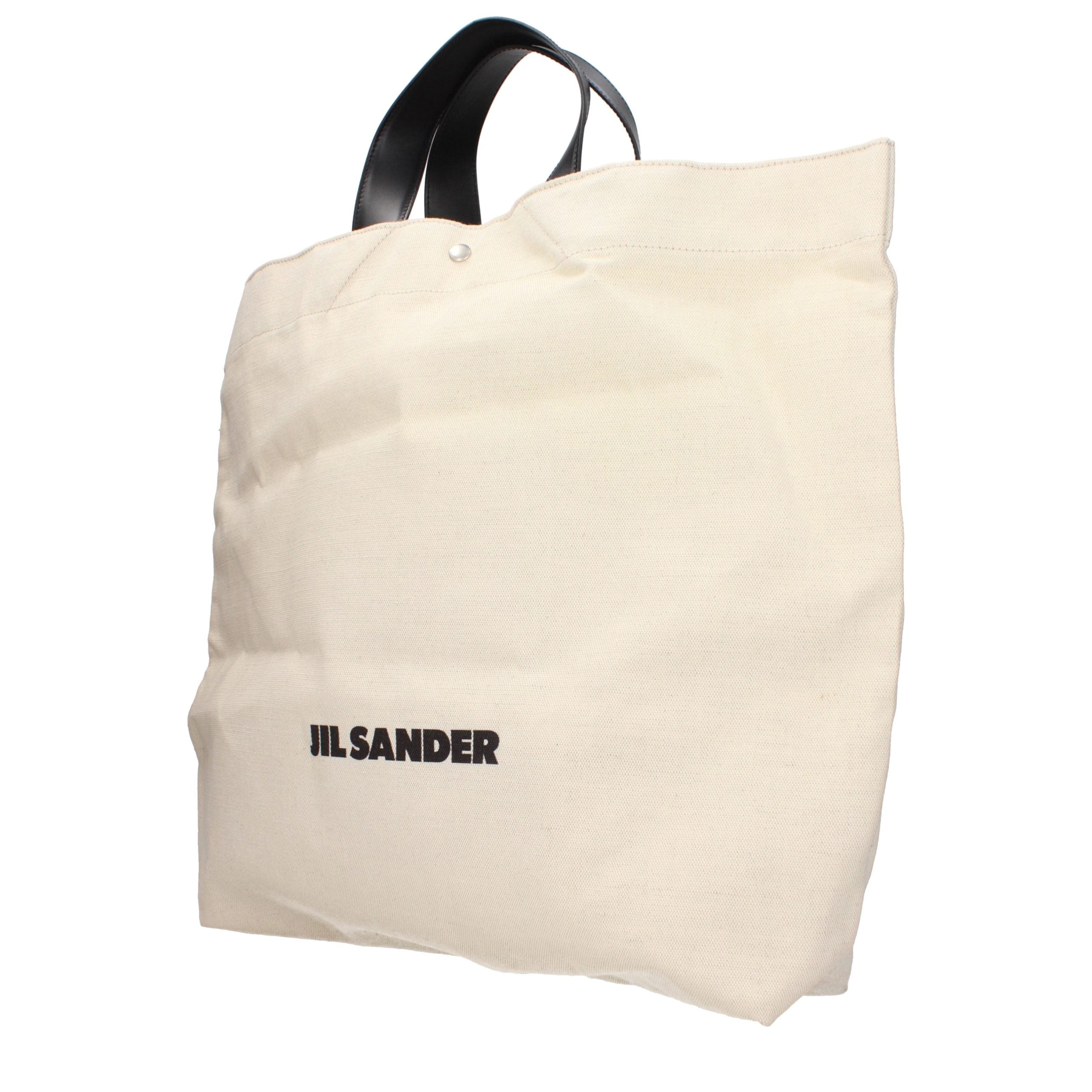 Jil Sander Beige Fabric Handbag Jil Sander