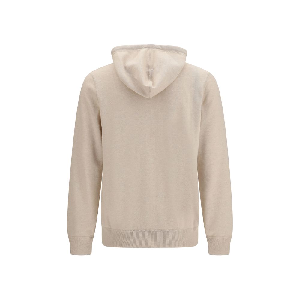 Brunello Cucinelli Beige Cashmere Sweatshirt Brunello Cucinelli