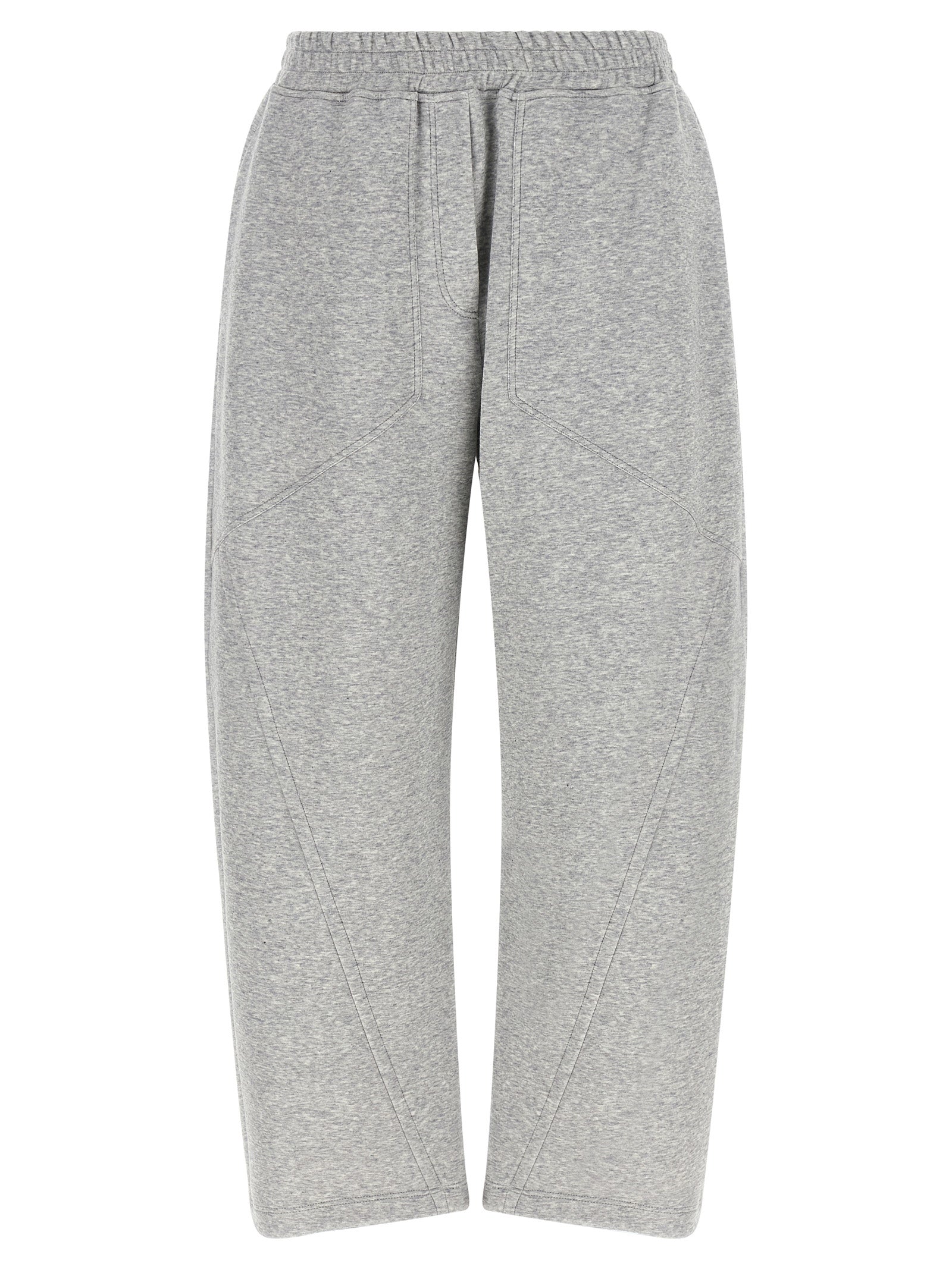 Brunello Cucinelli Gray Cotton Athletic Pants Brunello Cucinelli