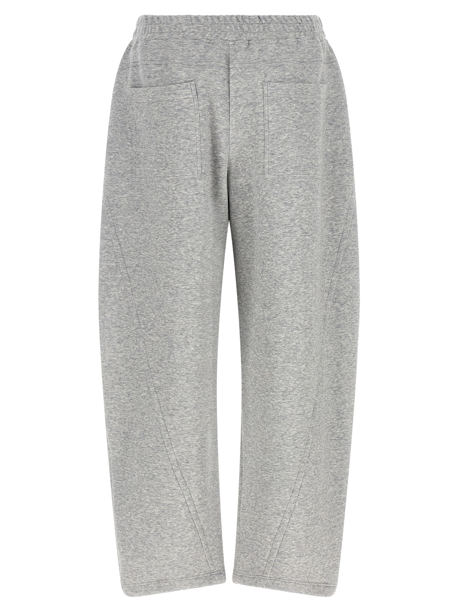 Brunello Cucinelli Gray Cotton Athletic Pants Brunello Cucinelli