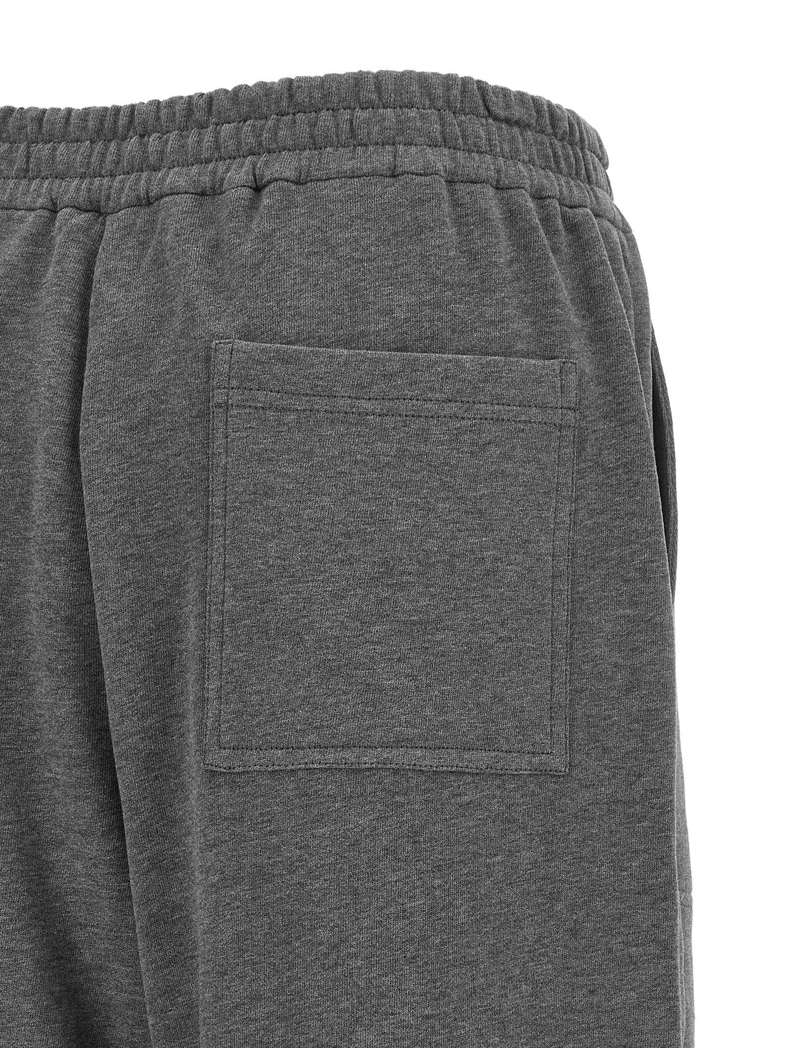 Brunello Cucinelli Gray Cotton Joggers (Workout Pants) Brunello Cucinelli