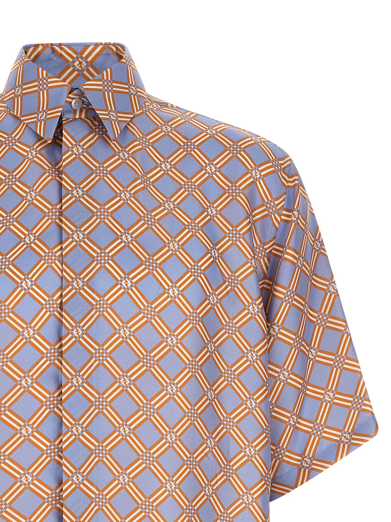 Fendi Multicolor Silk Blouse Fendi