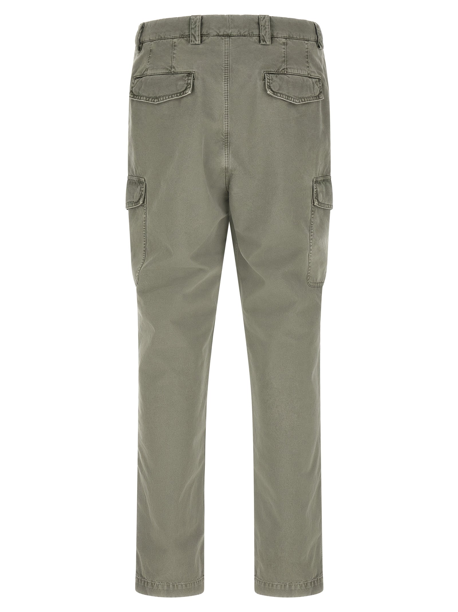 Brunello Cucinelli Bicolor Cotton Cargo Pants Brunello Cucinelli