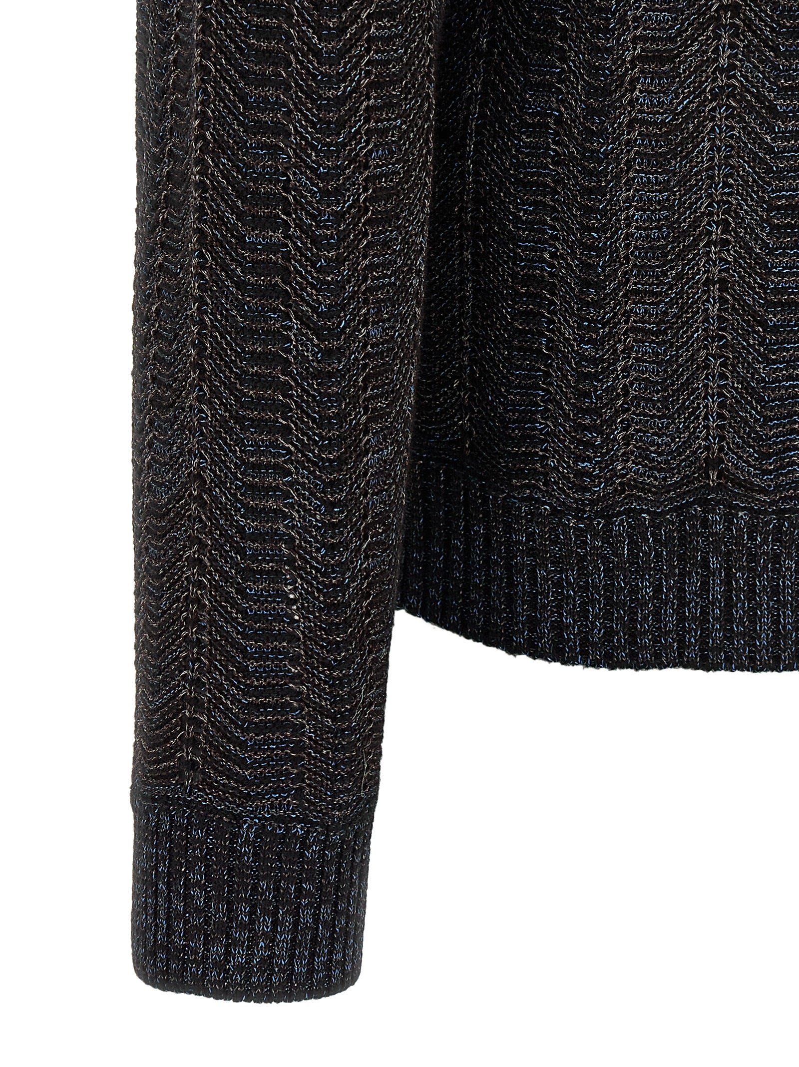 Missoni Blue Viscose Cardigan Missoni