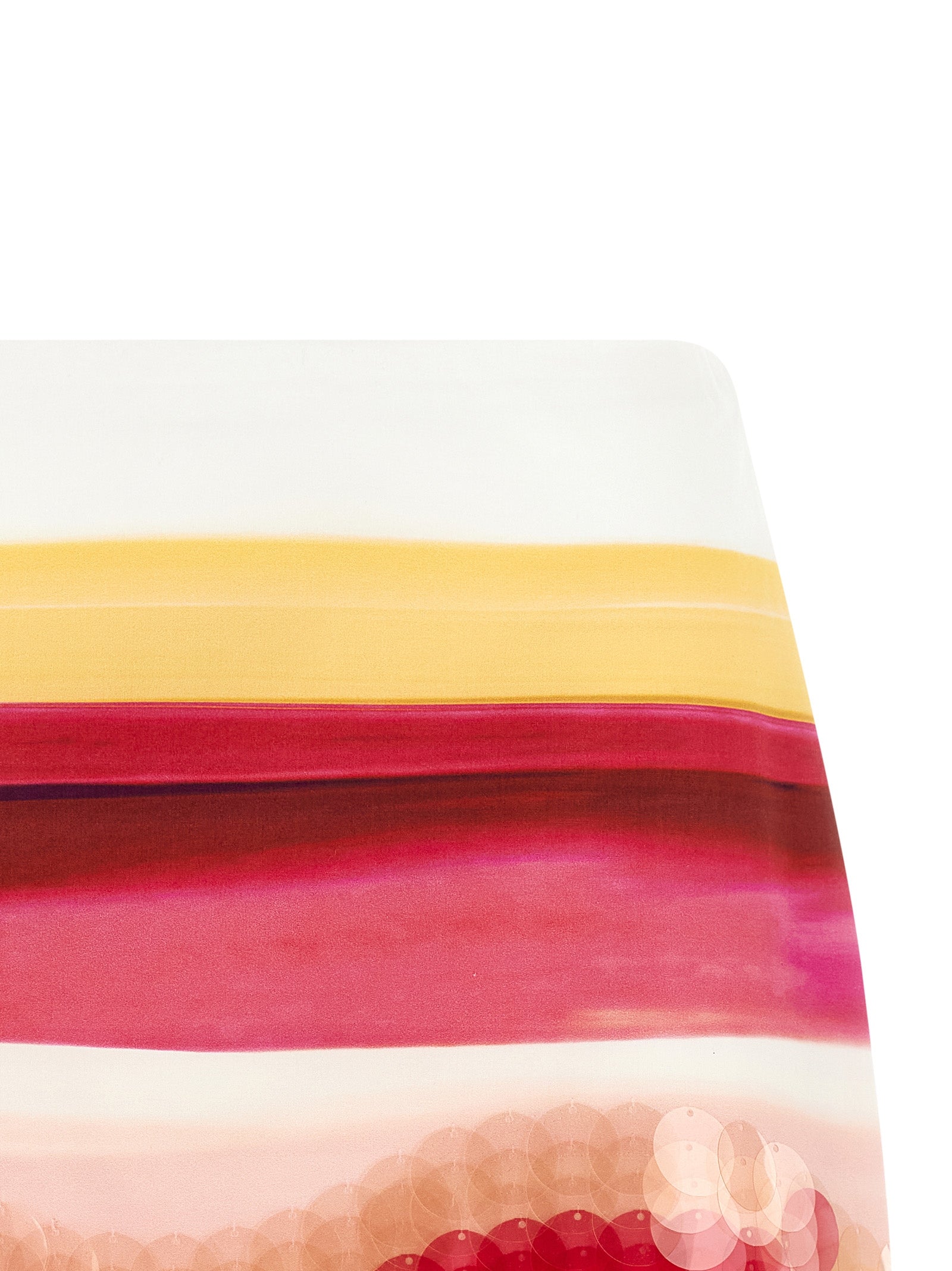 Fendi Multicolor Cotton Long Skirt Fendi