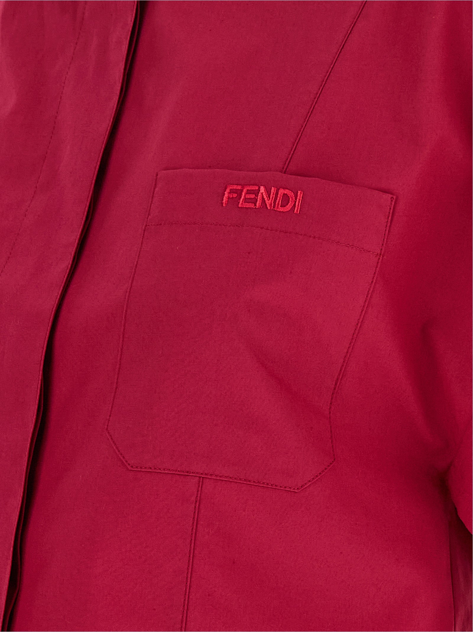 Fendi Multicolor Cotton Blouse Fendi