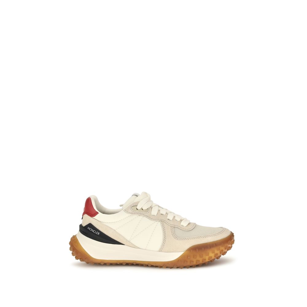 Moncler Beige Polyamide Athletic Sneakers Moncler