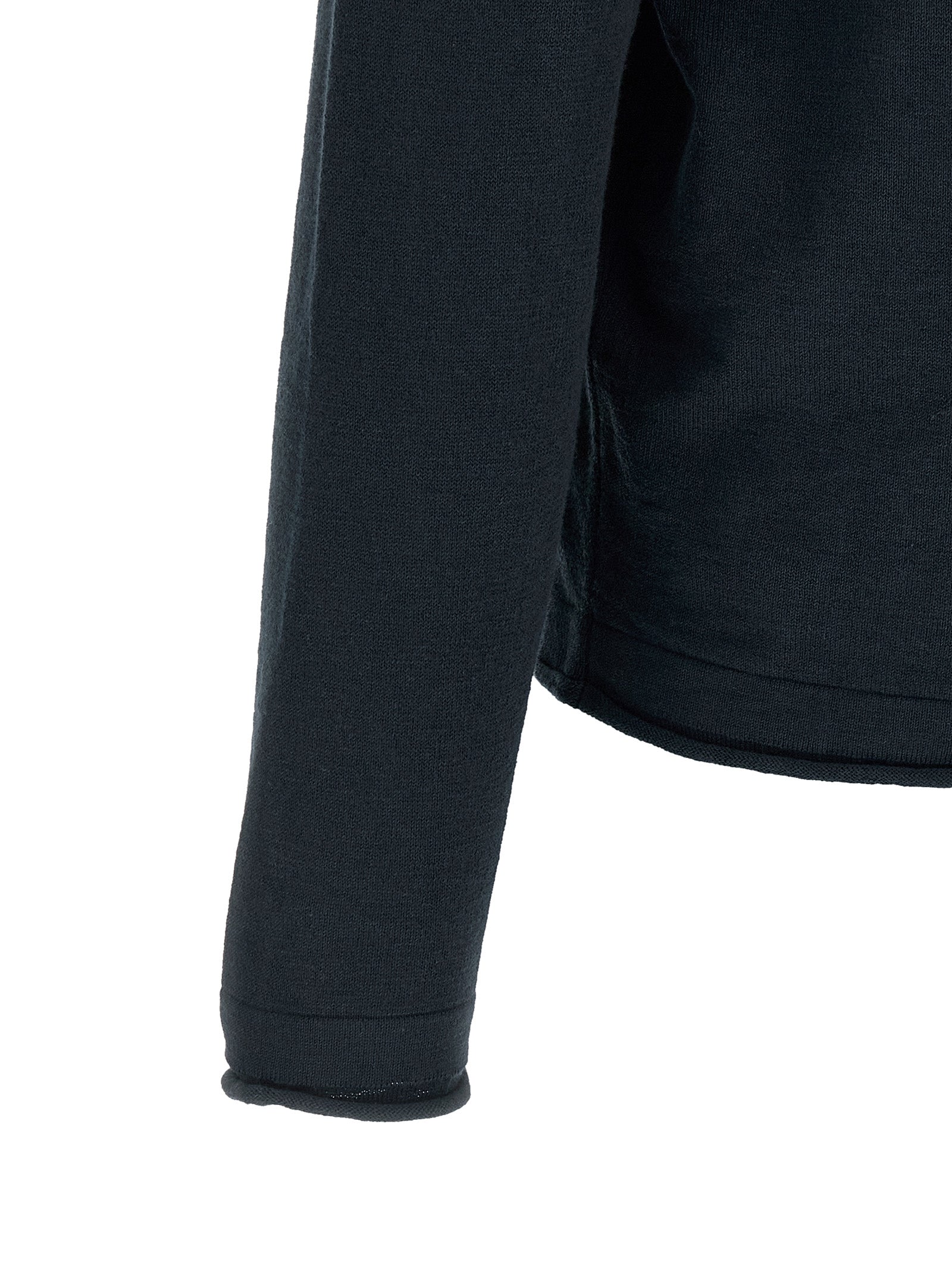 Stone Island Blue Cotton Cardigan Stone Island