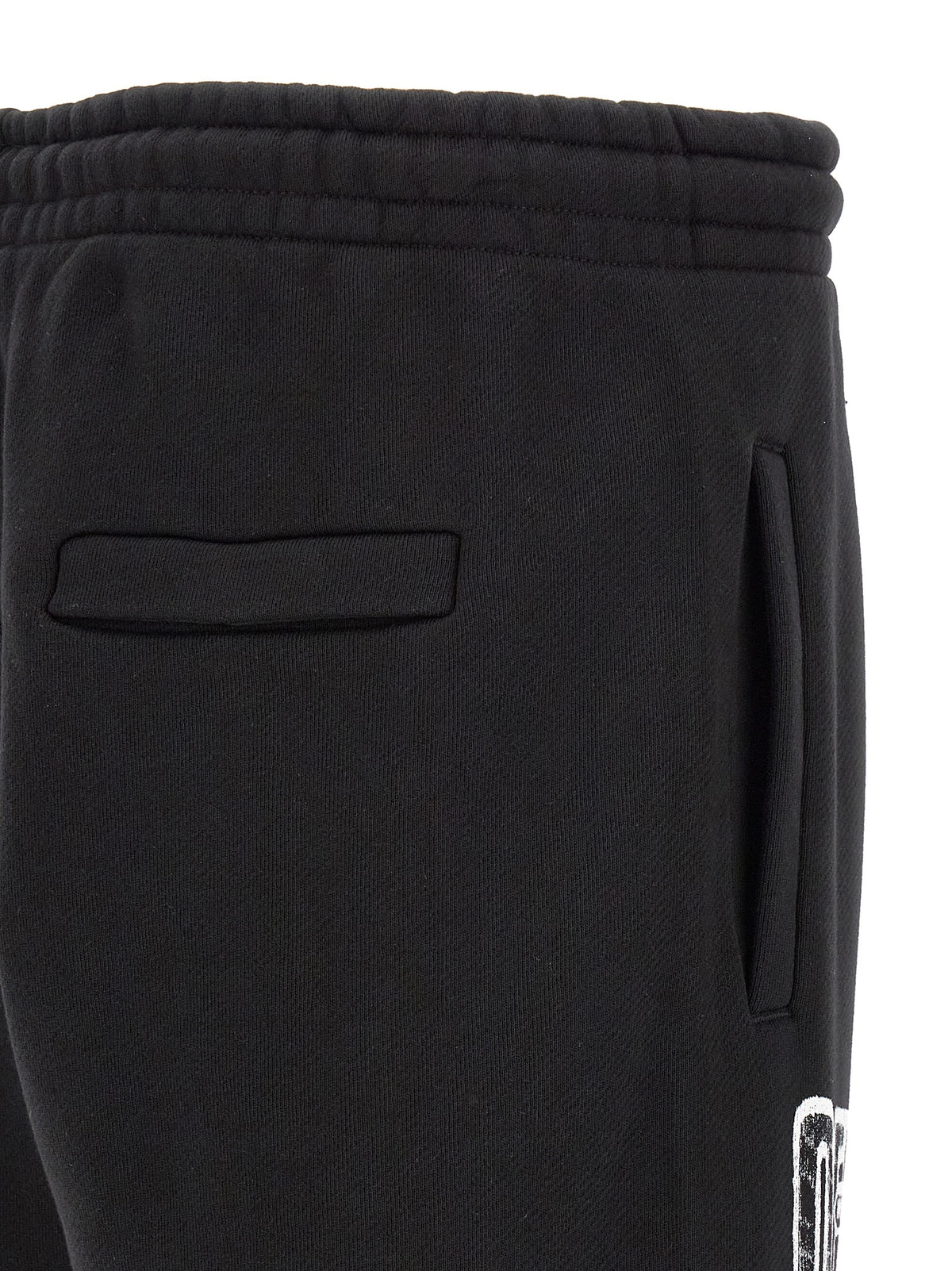 Off-White Black Cotton Joggers (Workout Pants) Off-White