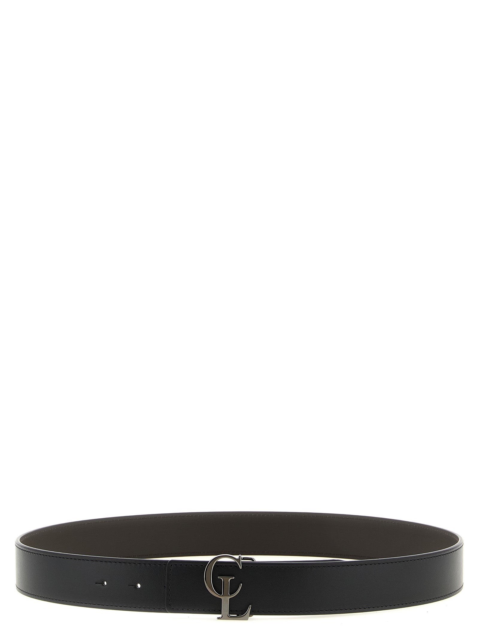 Christian Louboutin Multicolor Calfskin Regular Belt Christian Louboutin
