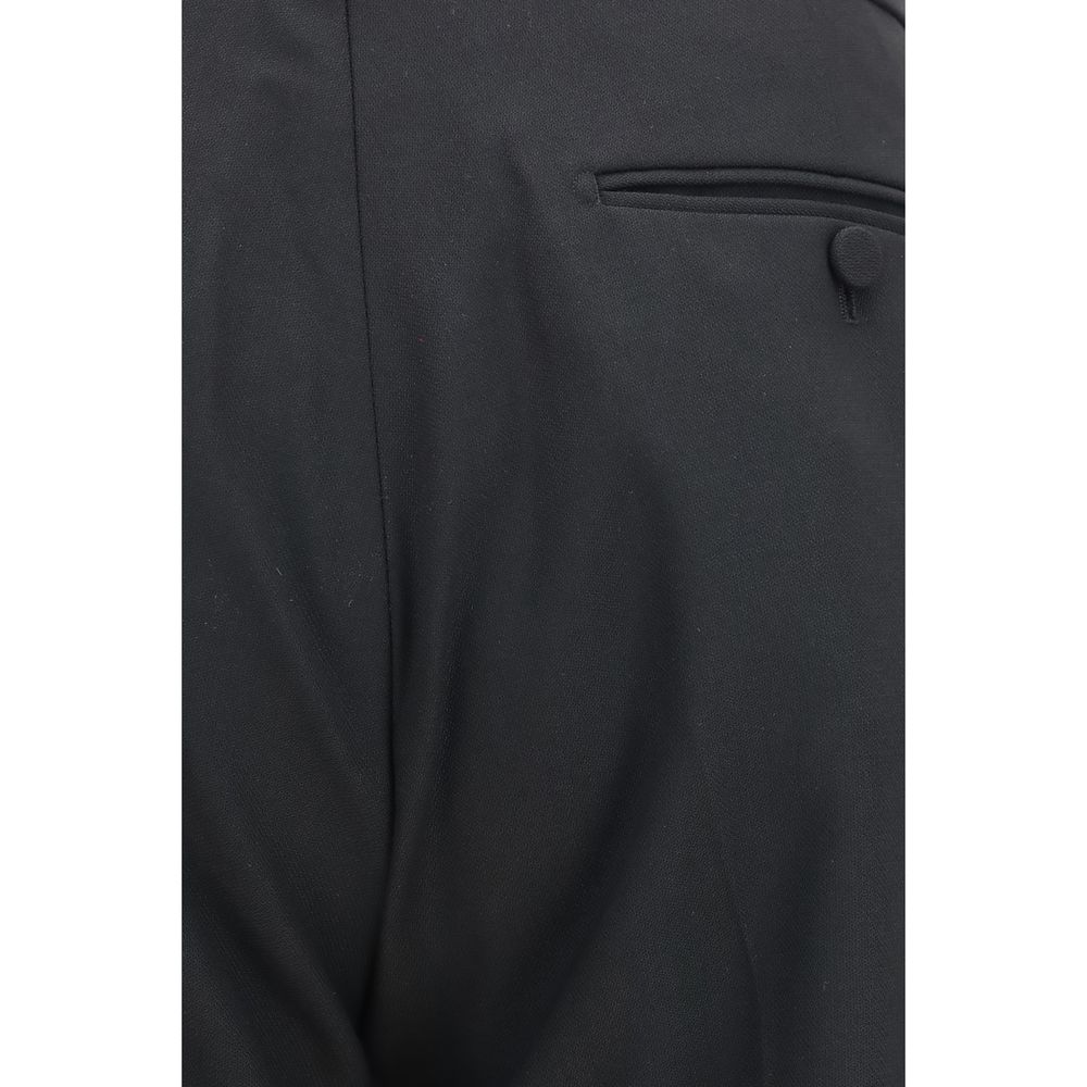 Tom Ford Black Wool Oves Aries Dress Pants Tom Ford