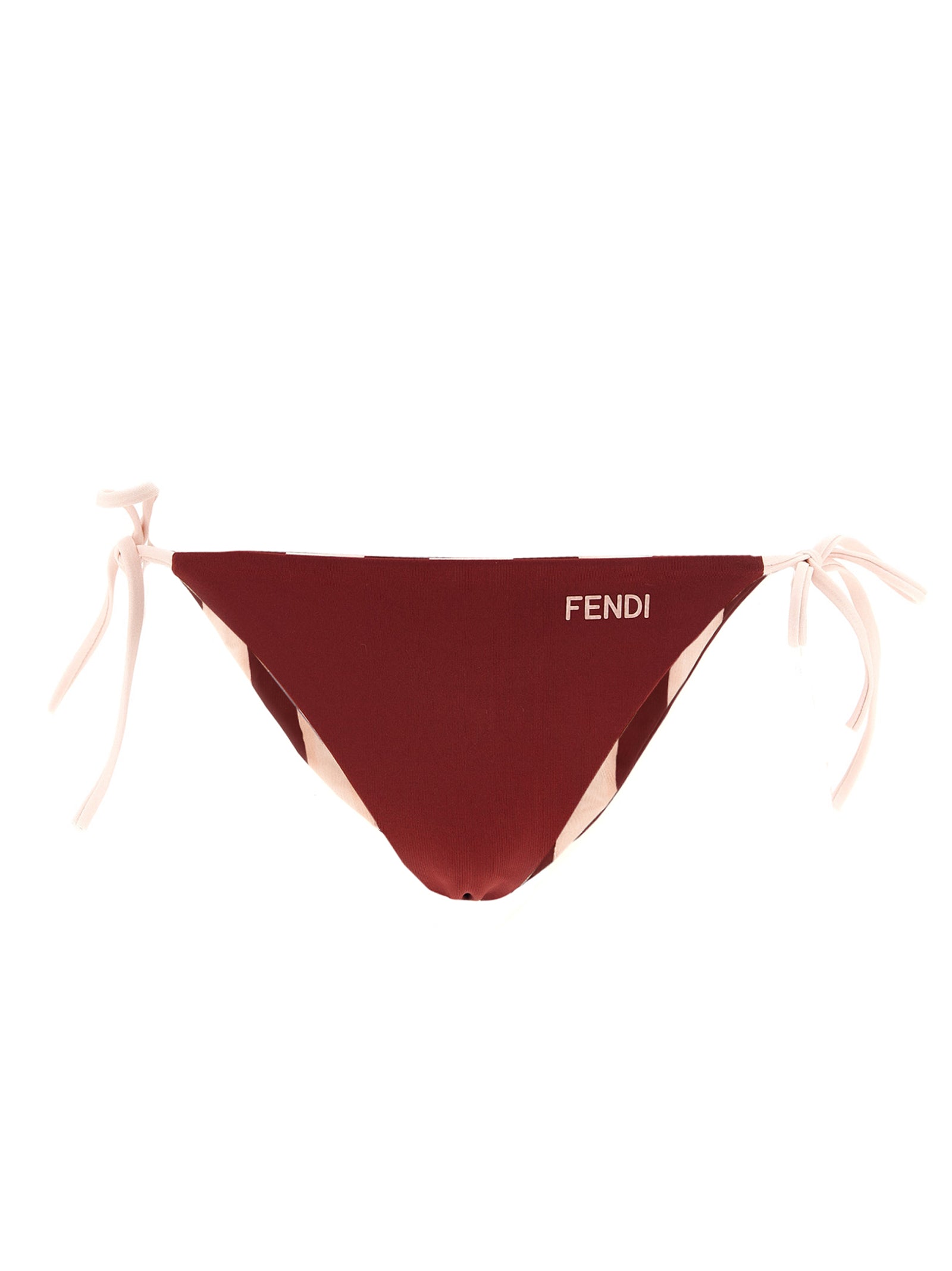 Fendi Bordeaux Polyester Bikini Fendi