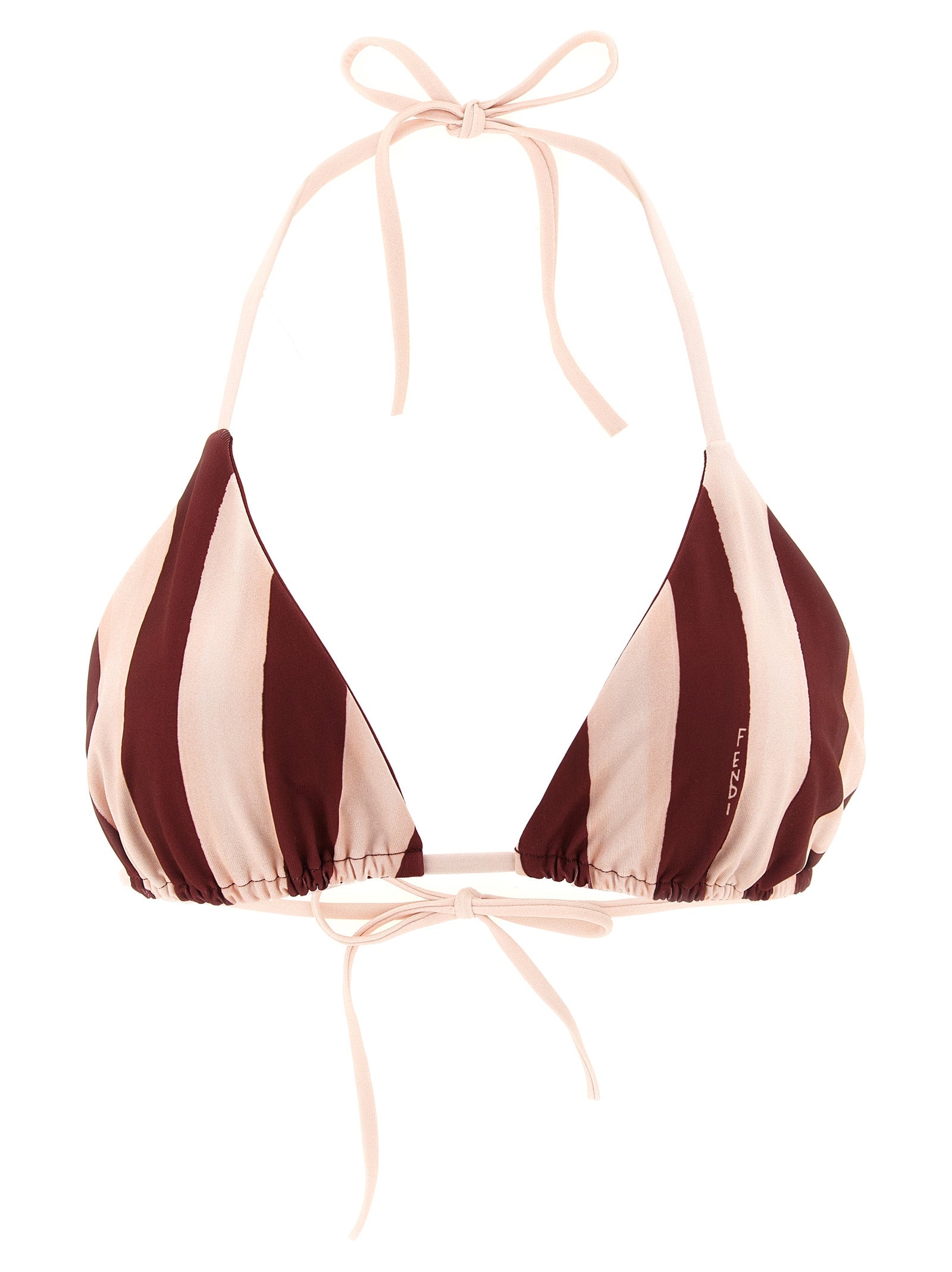 Fendi Bordeaux Polyester Bikini Fendi