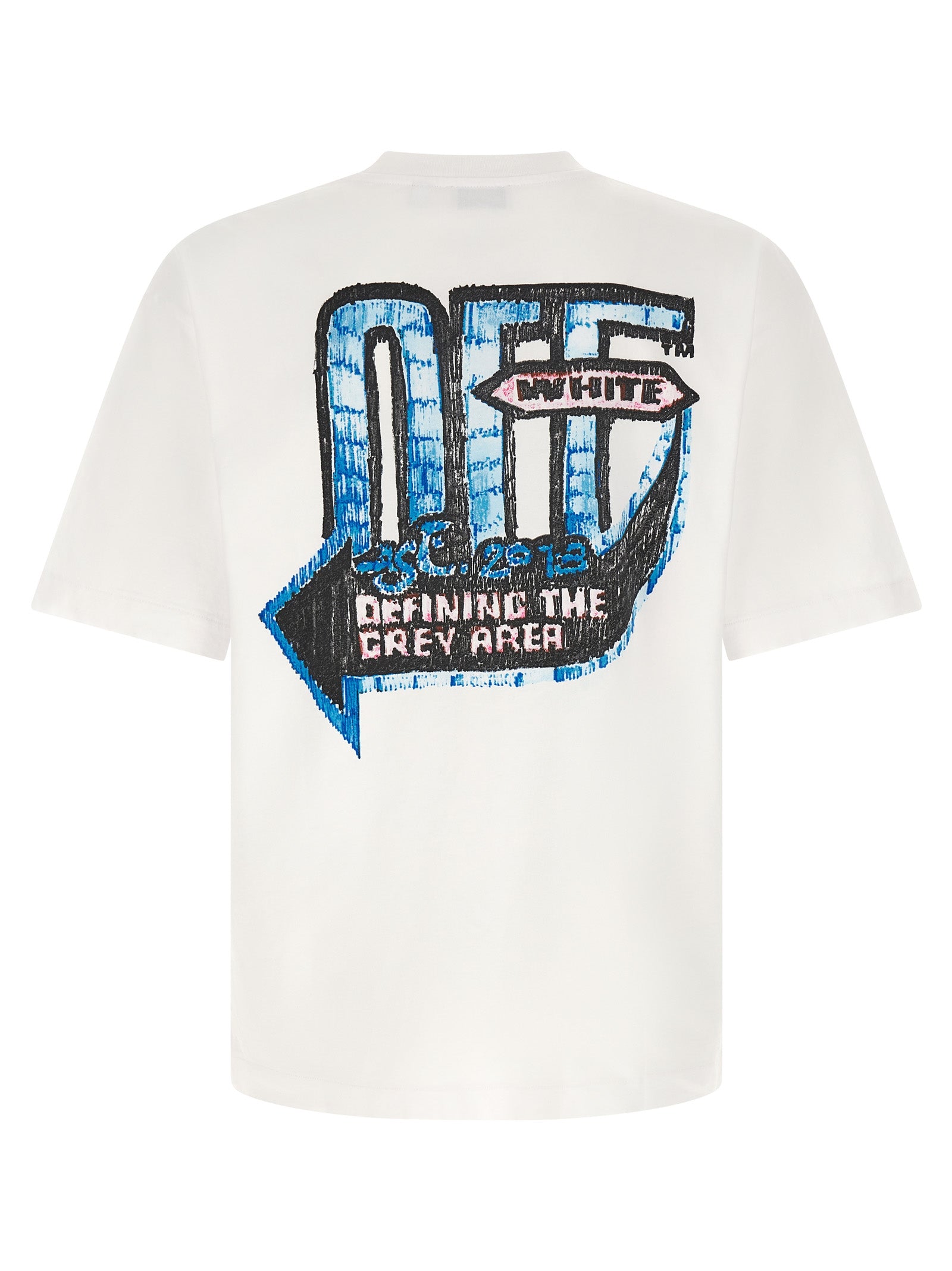 Off-White White Cotton Sportswear Off-White