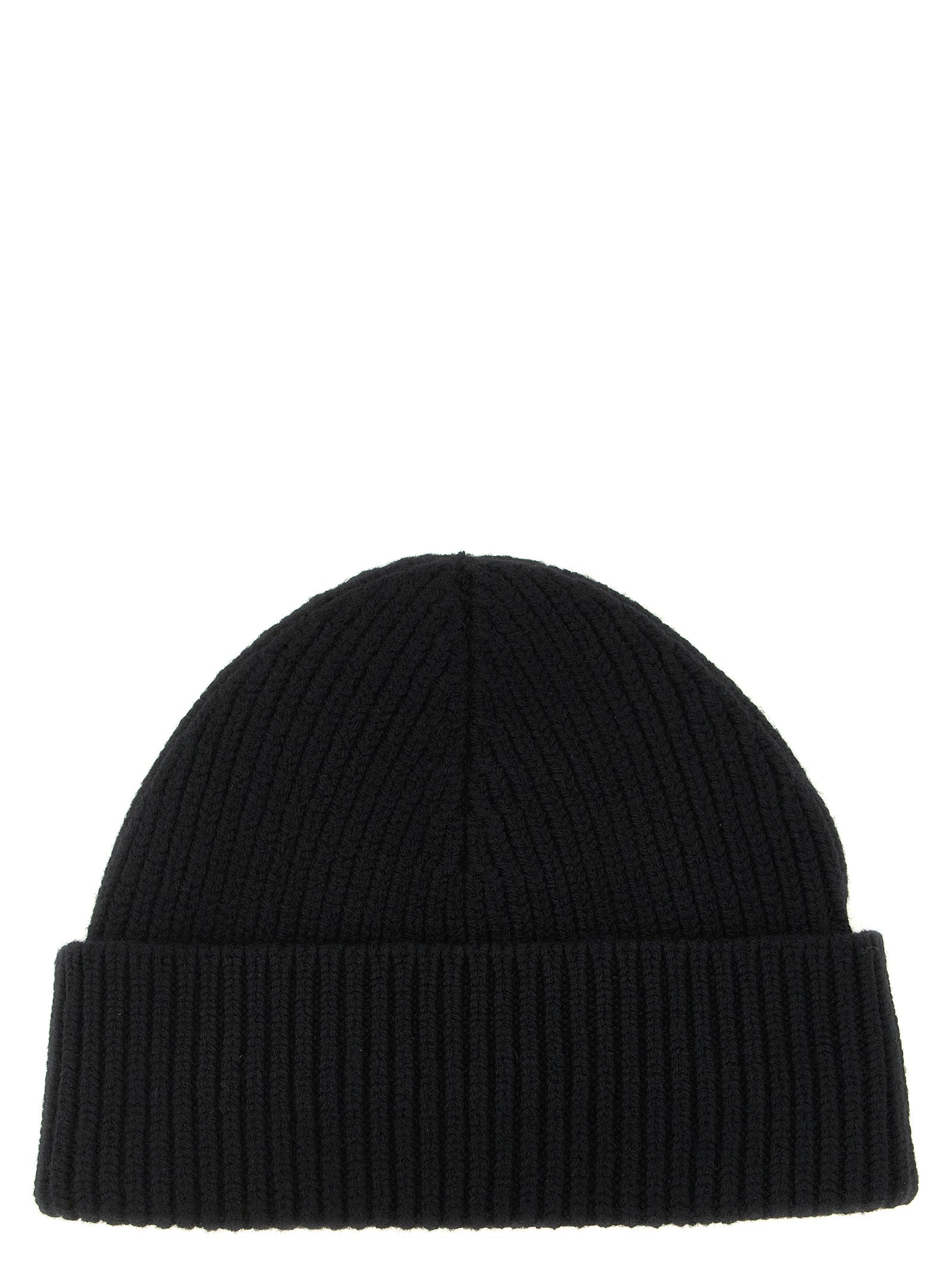 Ami Paris Black Wool Beanie Ami Paris