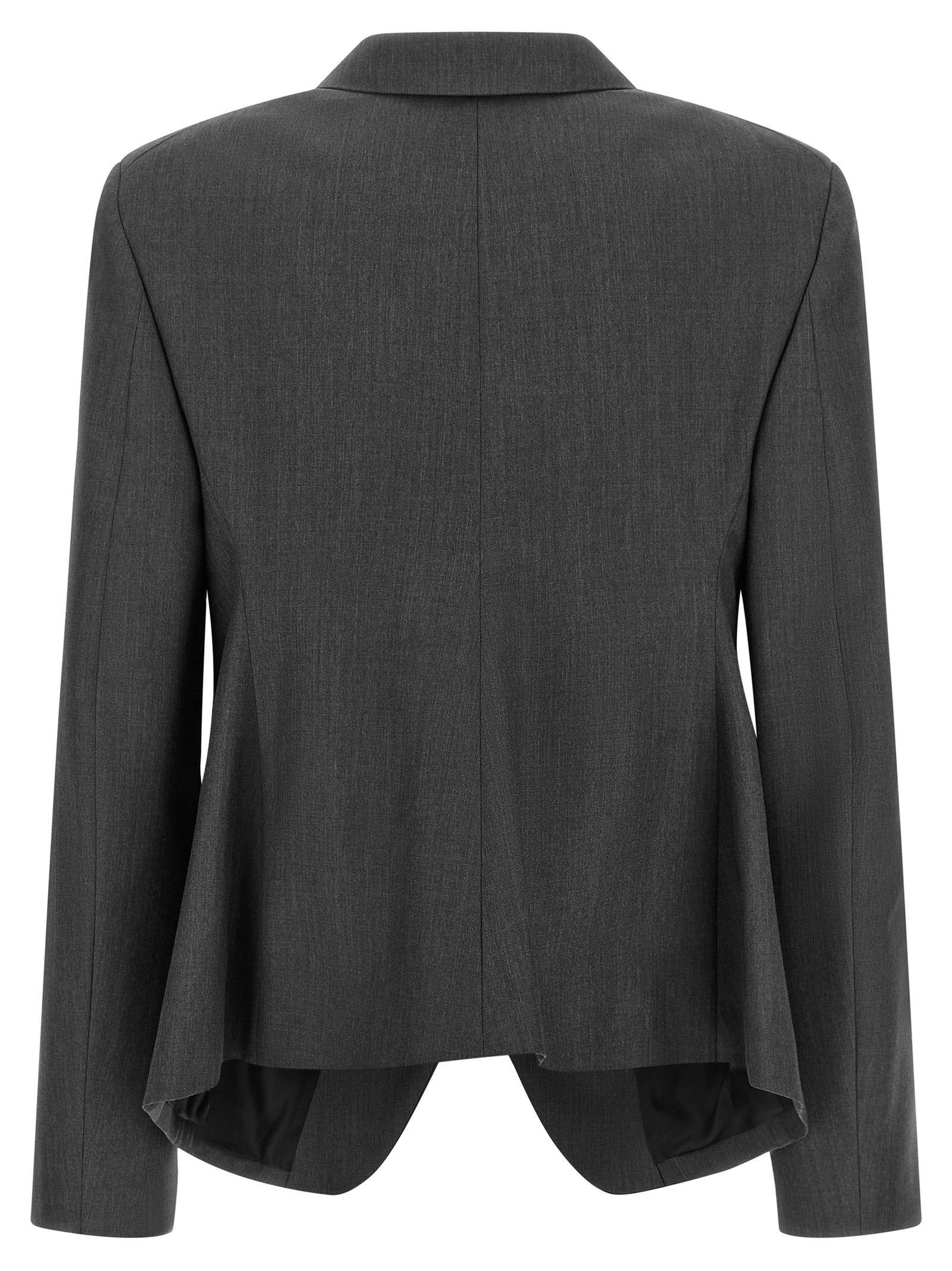 Jil Sander Gray Wool Blazer Jil Sander