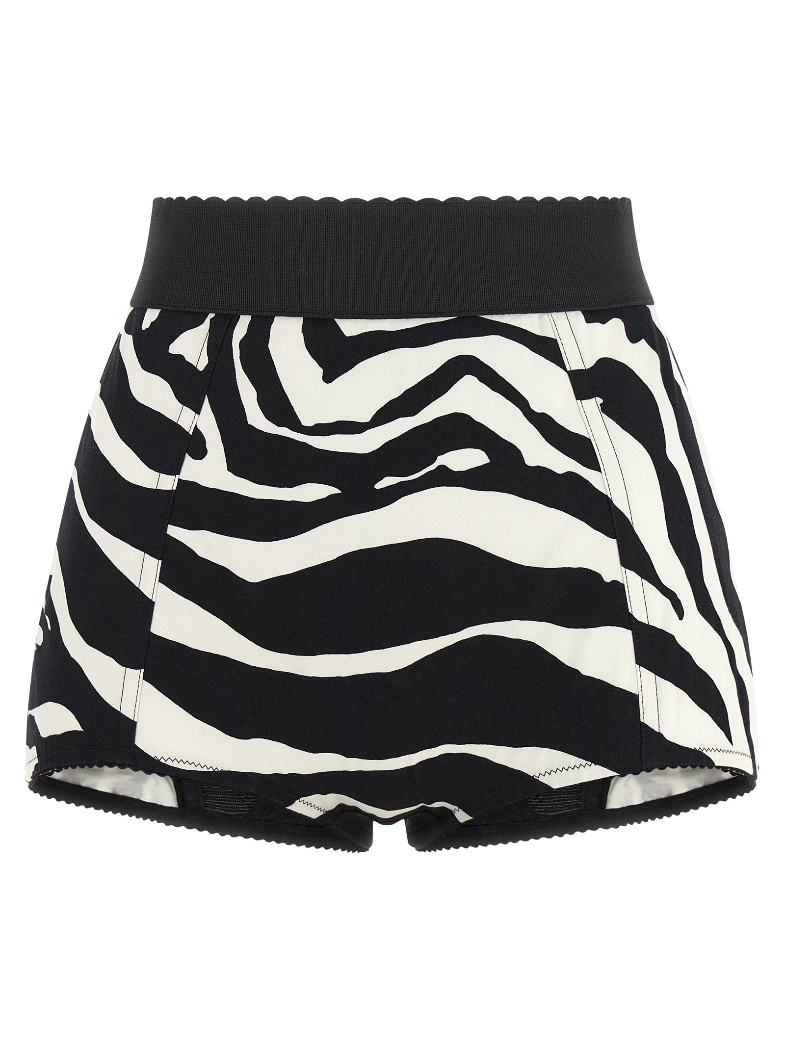 Dolce & Gabbana Bicolor Cotton Bermuda Shorts Dolce & Gabbana