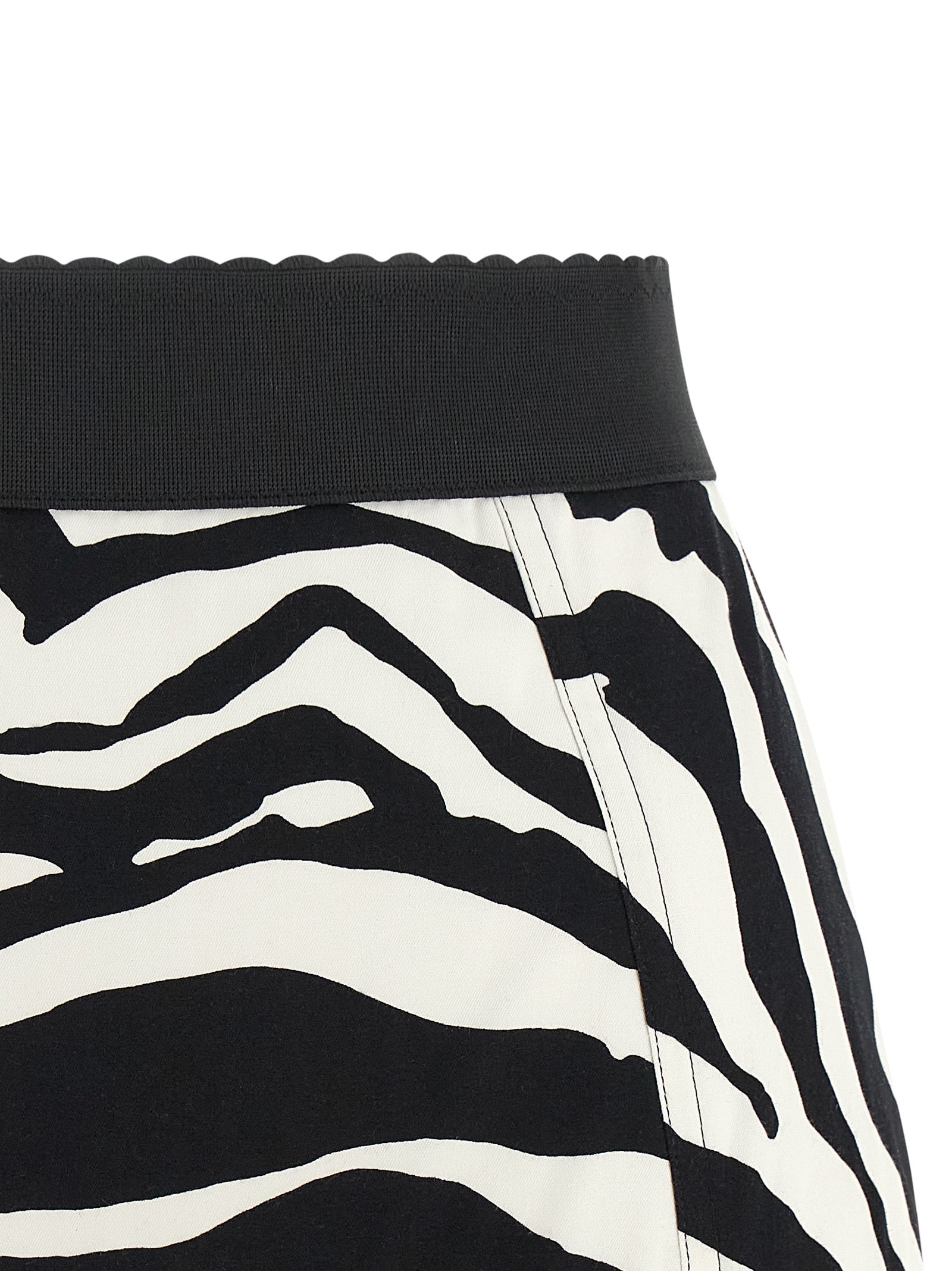 Dolce & Gabbana Bicolor Cotton Bermuda Shorts Dolce & Gabbana