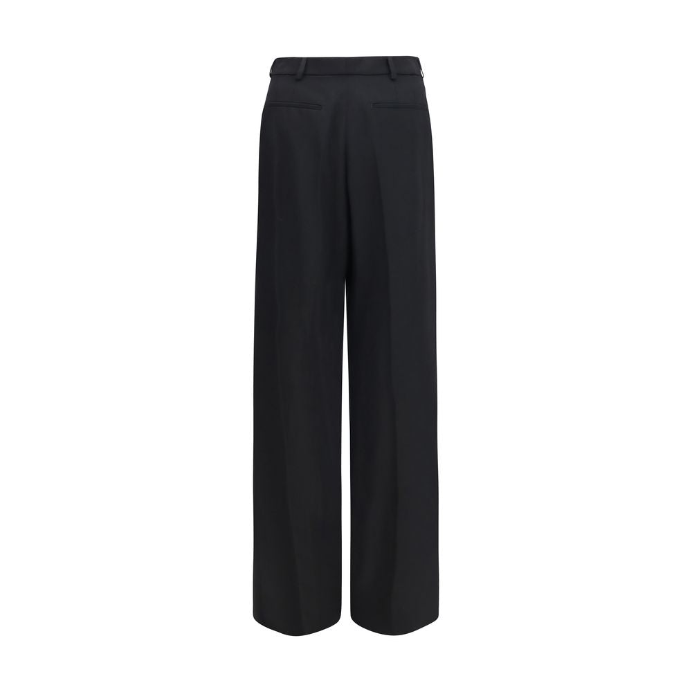 Saint Laurent Black Wool Oves Aries Dress Pants Saint Laurent