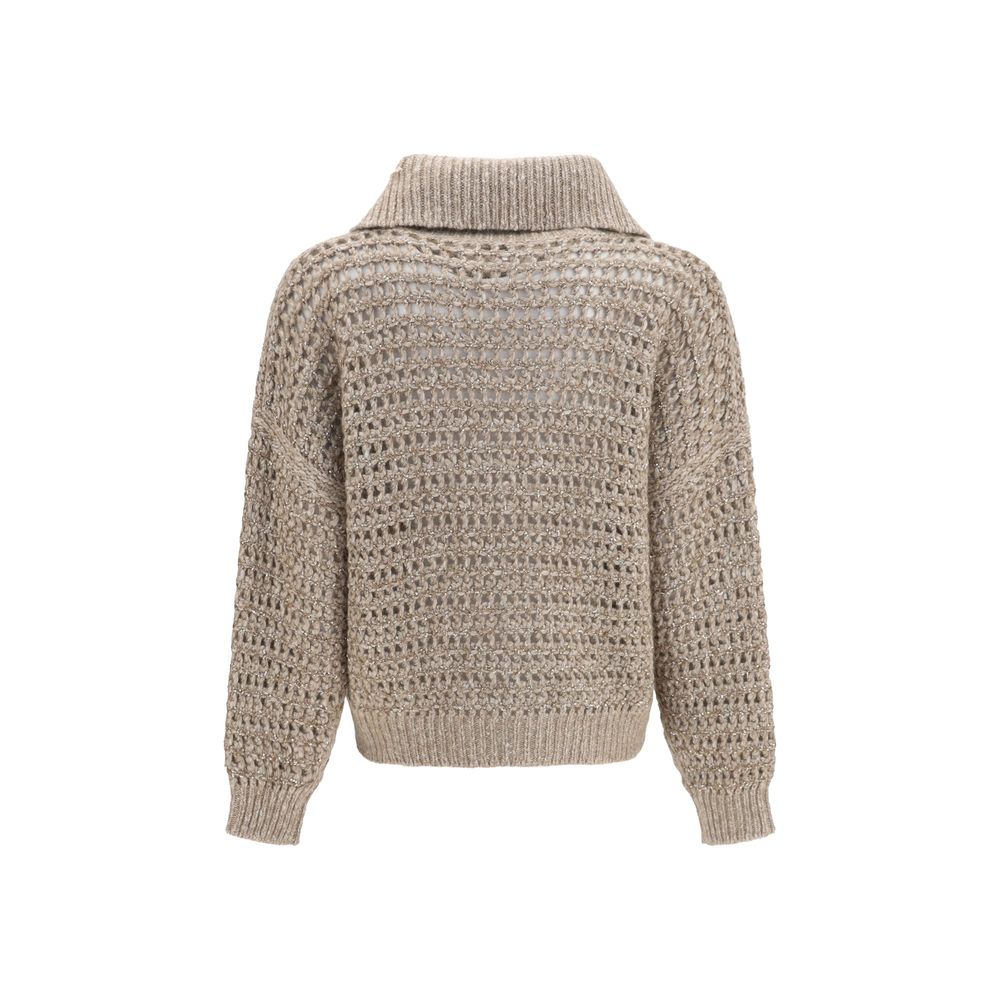 Brunello Cucinelli Gray Cardigans