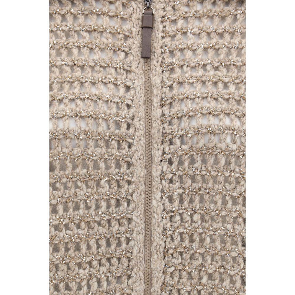 Brunello Cucinelli Gray Cardigans