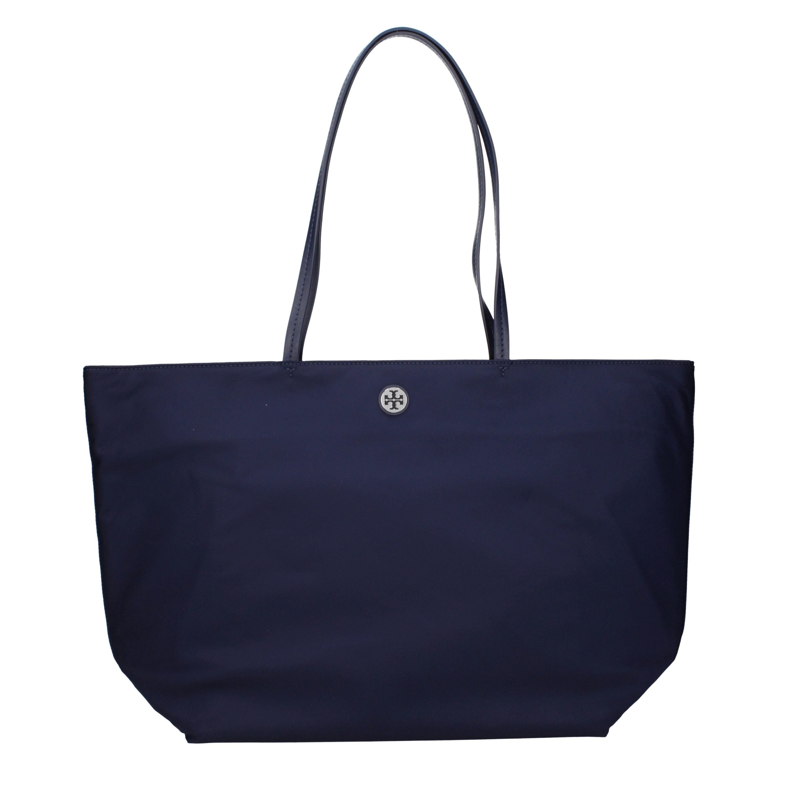 Tory Burch Blue Fabric Shoulder Bag Tory Burch