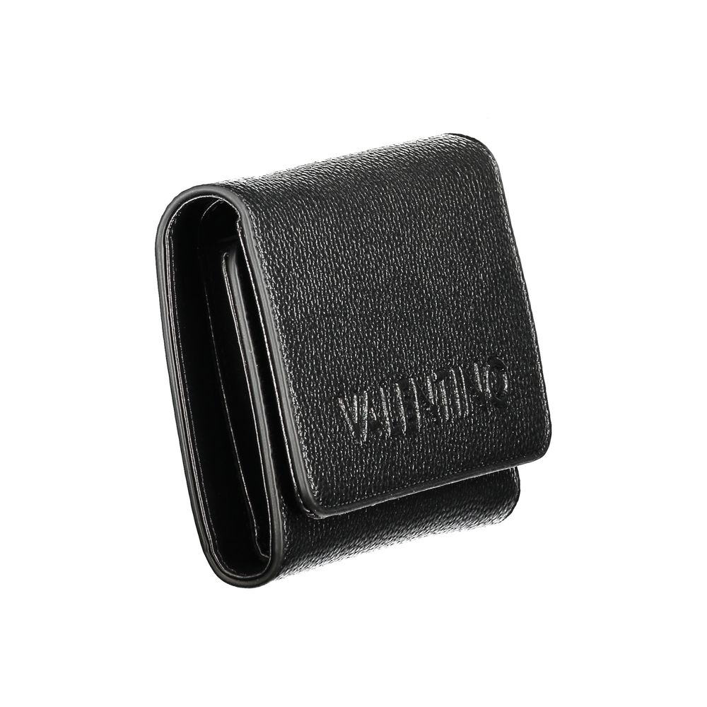 Mario Valentino Black Polyurethane Women's Wallet Mario Valentino