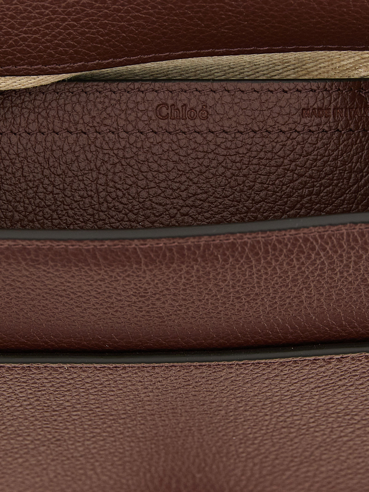 Chloé Brown Calfskin Crossbody Bag Chloé