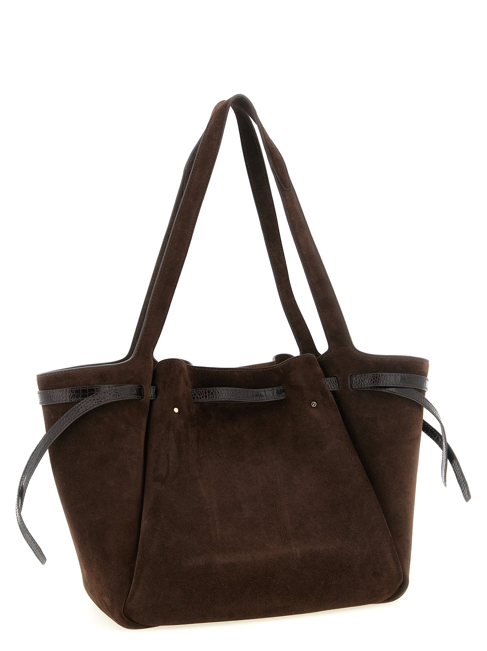 Tory Burch Brown Bovine Leather Tote Bag Tory Burch