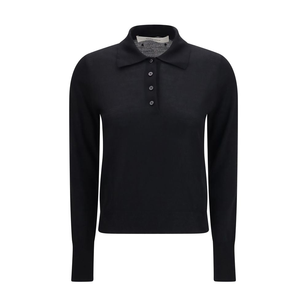 Golden Goose Black Wool Oves Aries Shirt Golden Goose